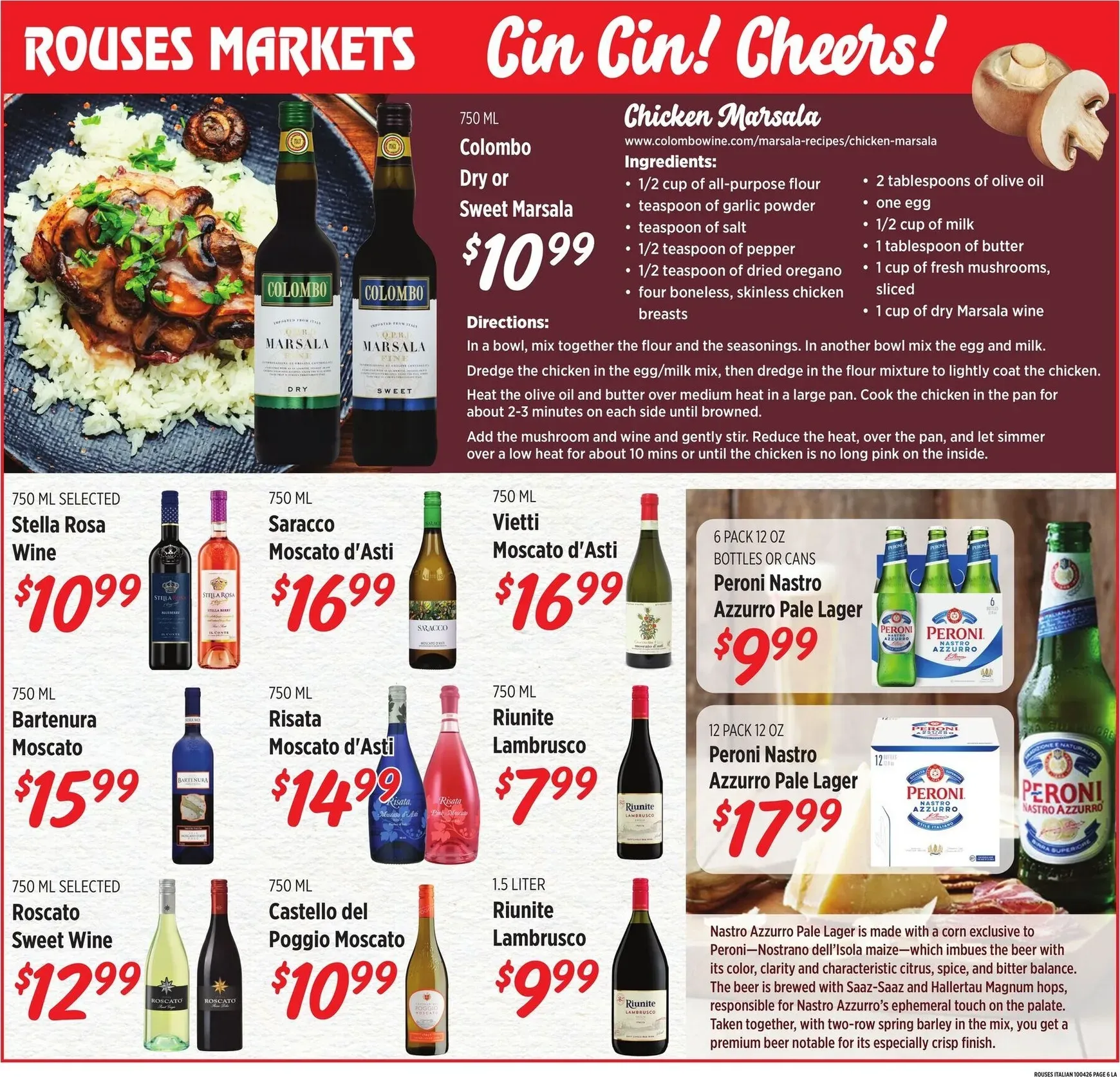 Weekly ad Current Rouses Markets - Italian leaflet valid from Wednesday 09/30/2026 to Wednesday 11/04/2026 from September 30 to November 4 2026 - Page 6
