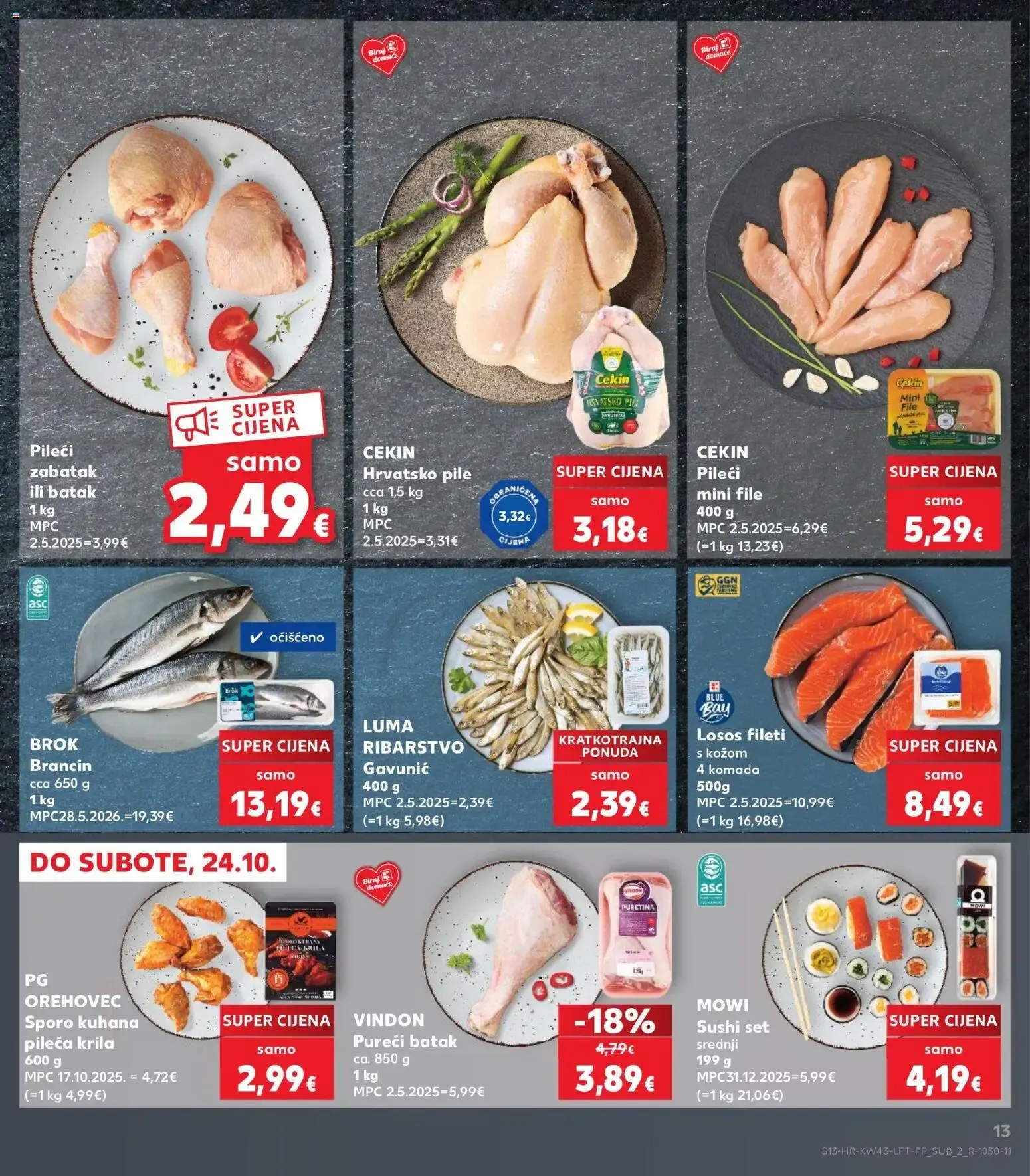 Katalog Kaufland Katalog novi od 21.10.2026 na listanje > letak digitalni od 21. listopada do 27. listopada 2026. - Pregled Stranica 13