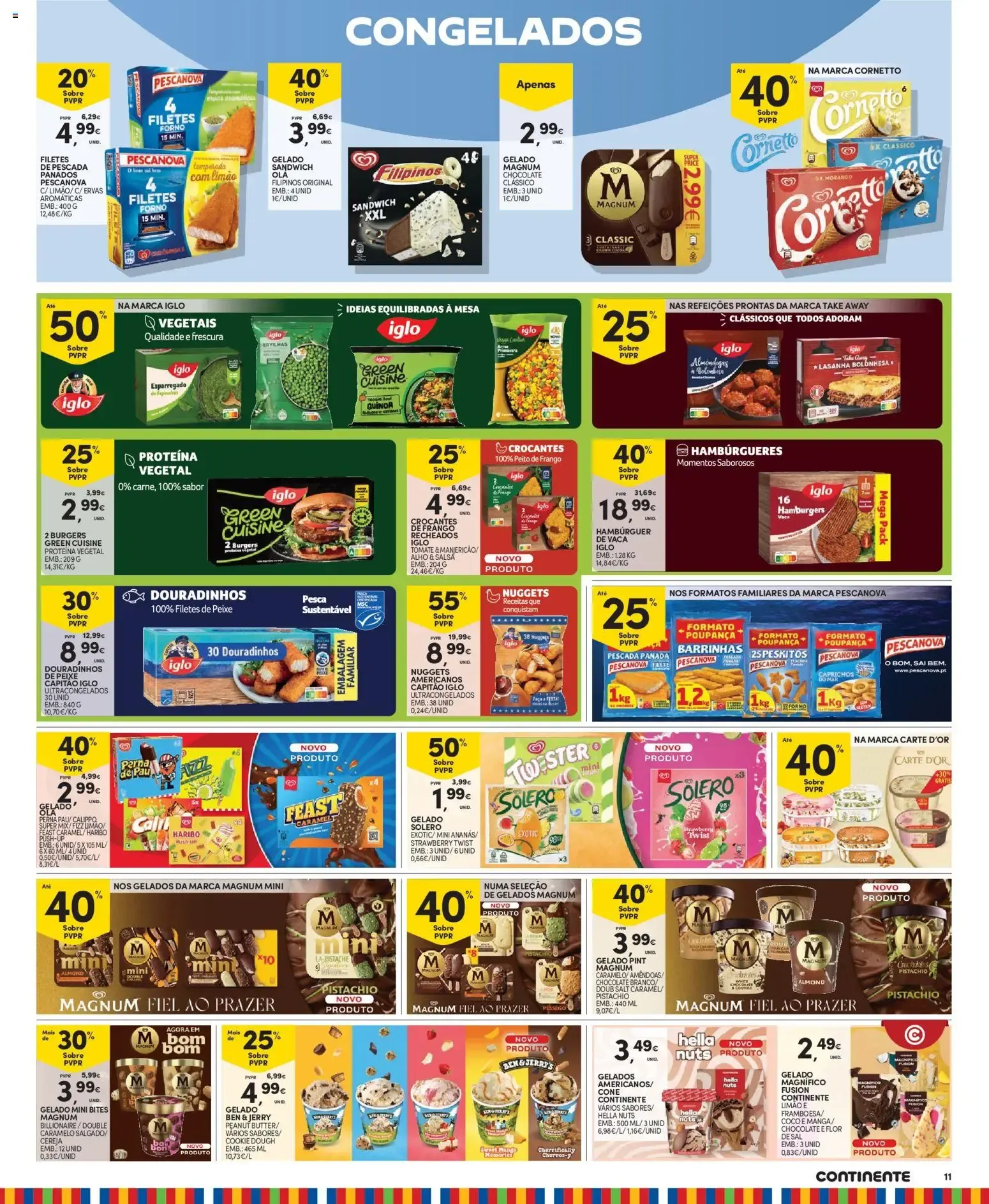 Folheto Promoções Continente: Preços Sempre Baixos de 21 de julho até 27 de julho 2026 - Pagina 11