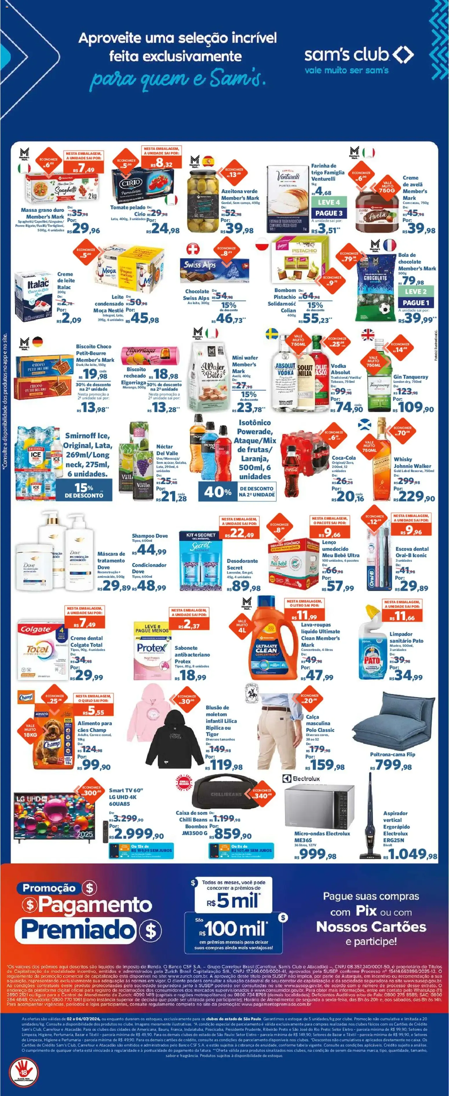 Encarte de Sam's Club - Ofertas da semana de 02/07/2026 | Promoções Online 2 de julho até 6 de julho 2026 - Pagina 2