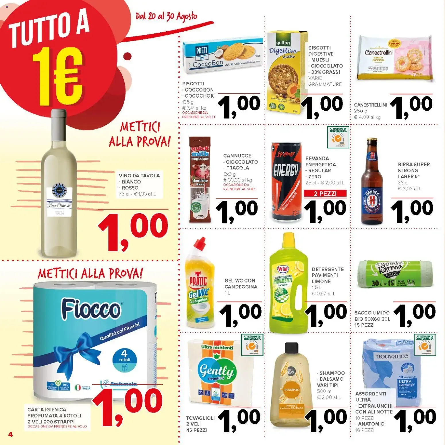 Todis Volantino Offerte da 20 agosto a 30 agosto di 2026 - Pagina del volantino 4
