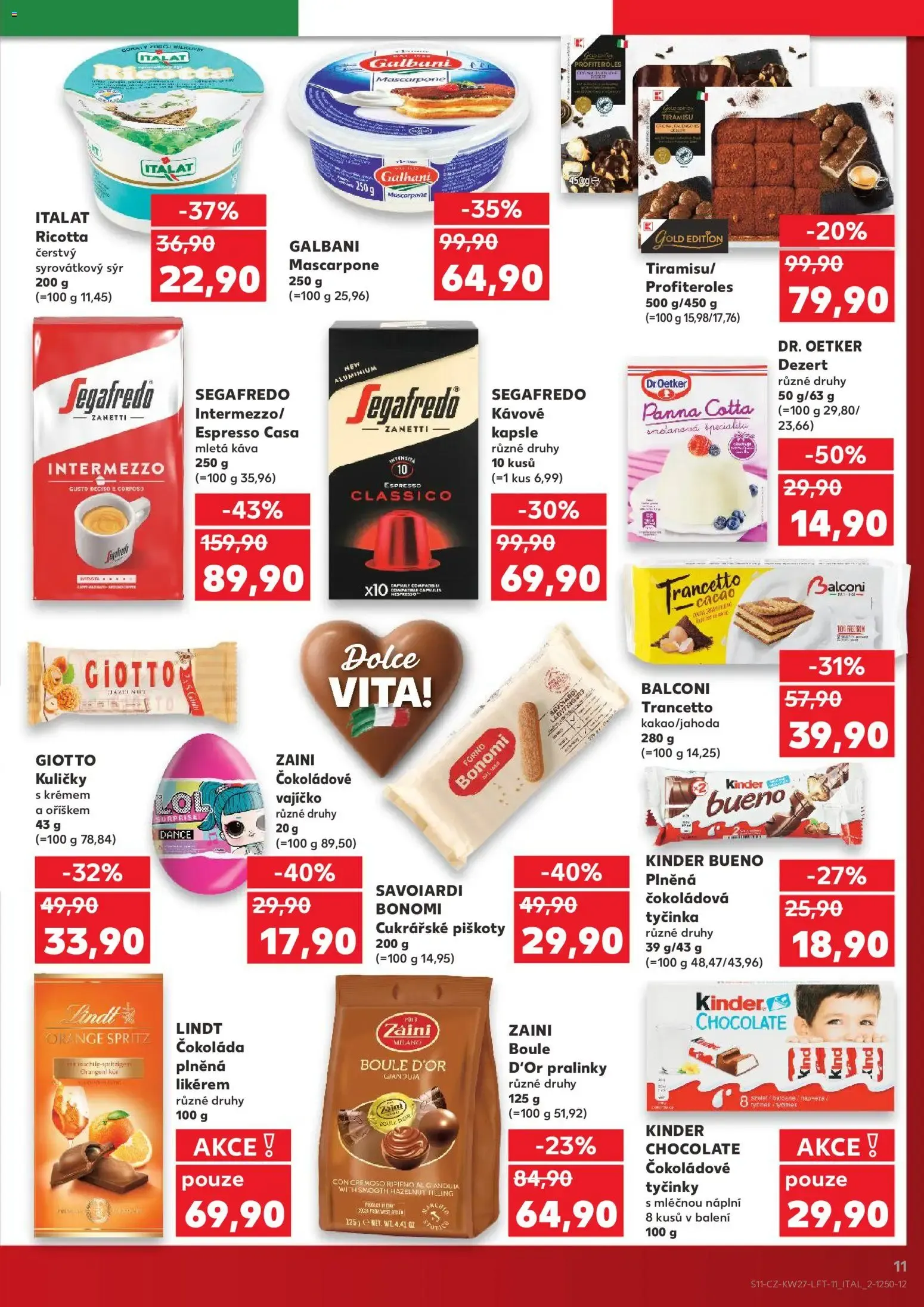 Kaufland: Letní osvěžení za skvělé ceny! (Platnost letáku od středy 1.7. do úterý 7.7.2026) - 1. července 7. července 2026 - Page 11