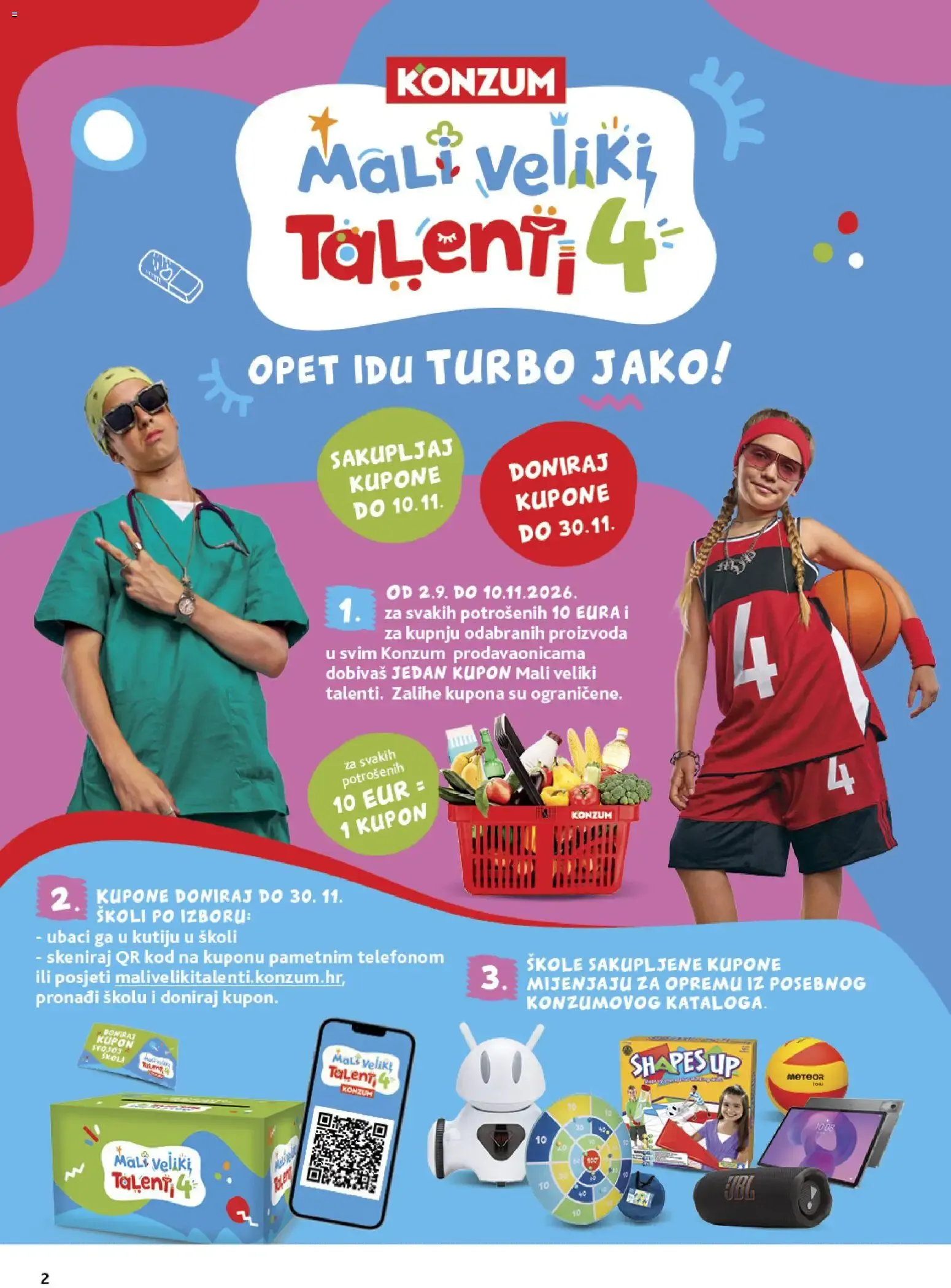 Katalog Konzum Katalog novi od 23.09.2026 na listanje > letak digitalni od 23. rujna do 29. rujna 2026. - Pregled Stranica 2