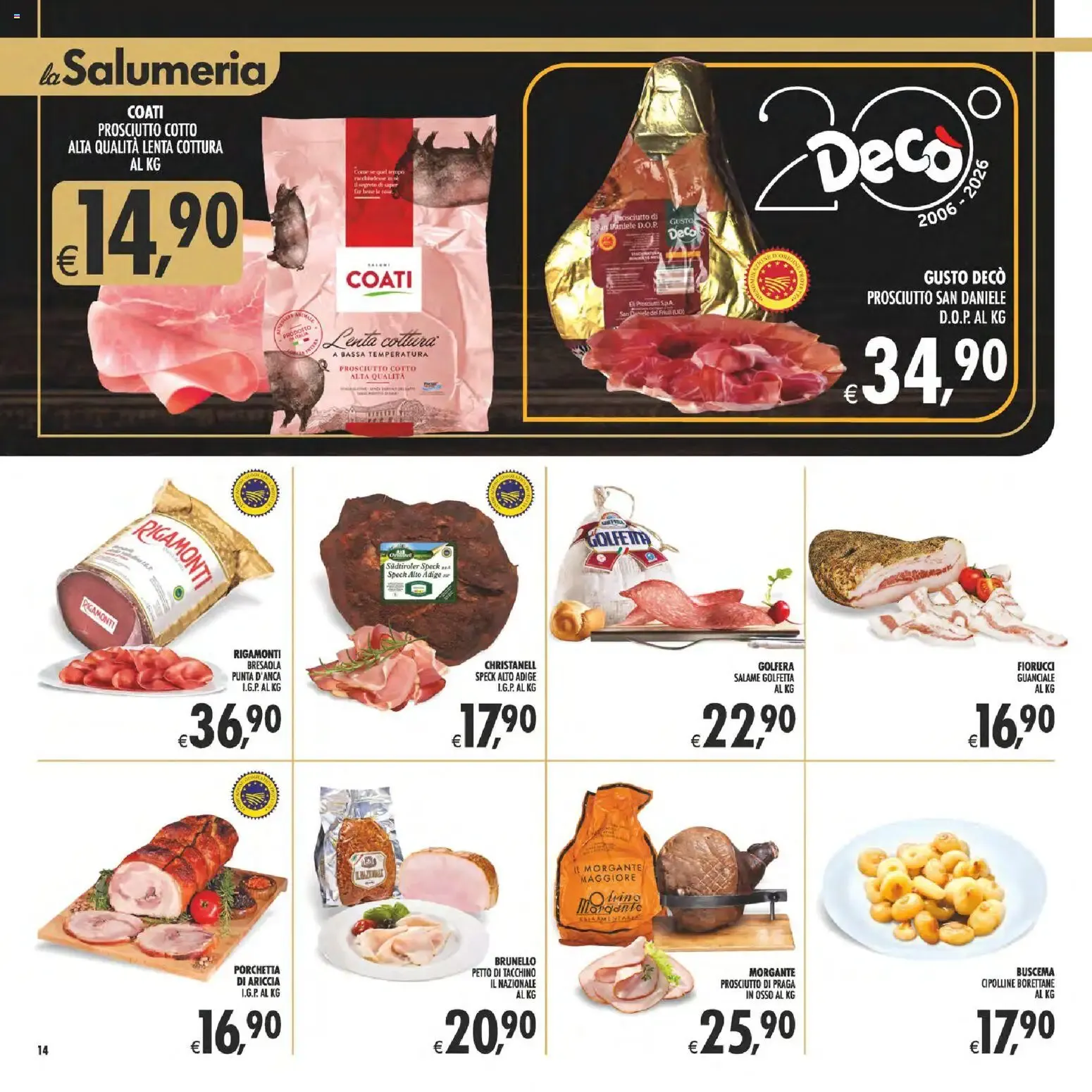 Nuovo Decò volantino Gourmet Sicilia dal 13/10/2026 > offerte anteprima 🛍️ da 13 ottobre a 22 ottobre di 2026 - Pagina del volantino 14