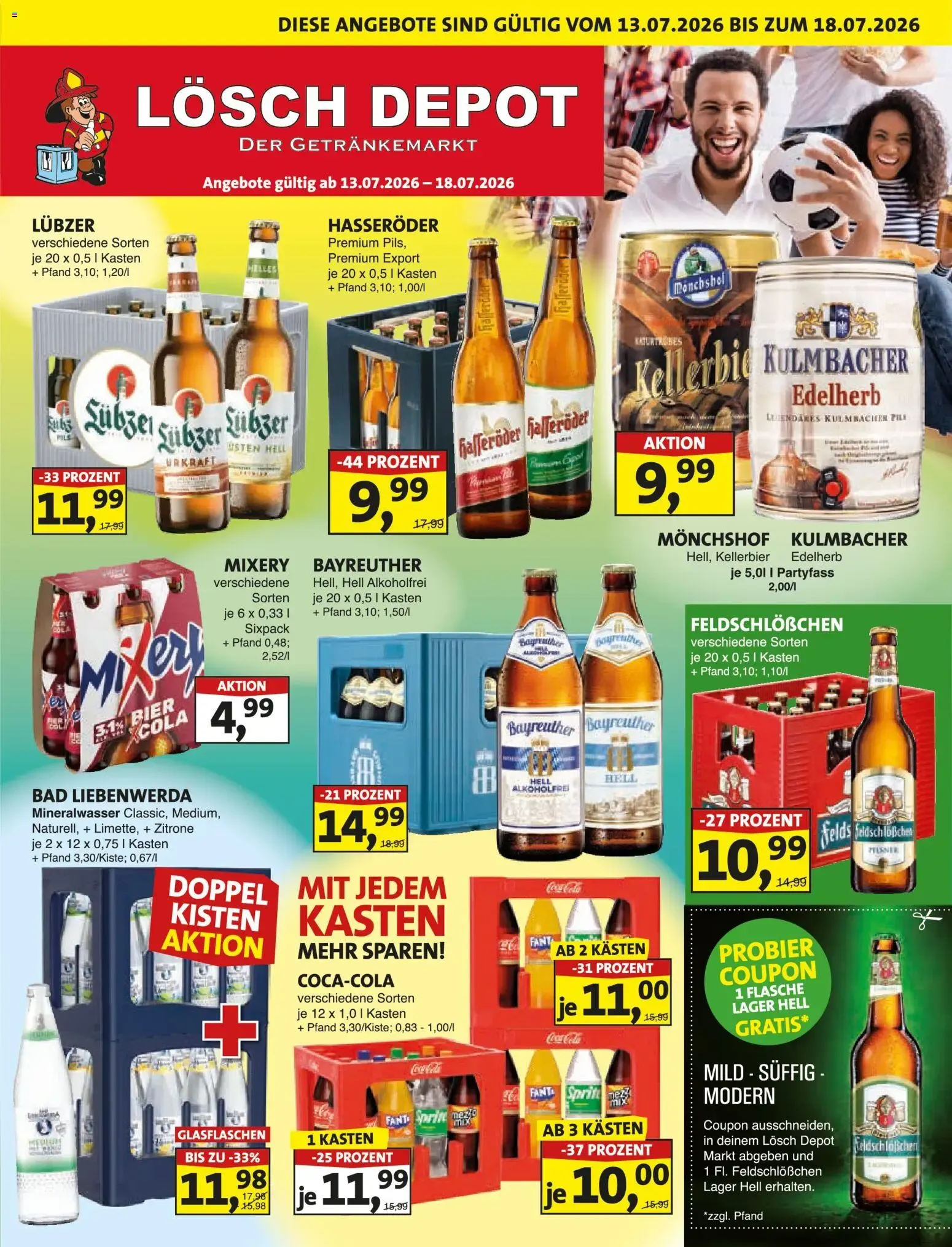 Lösch Depot Prospekt vom 13.07.2026 – Angebote online von 13. Juli bis 18. Juli 2026 - Prospekt seite 1