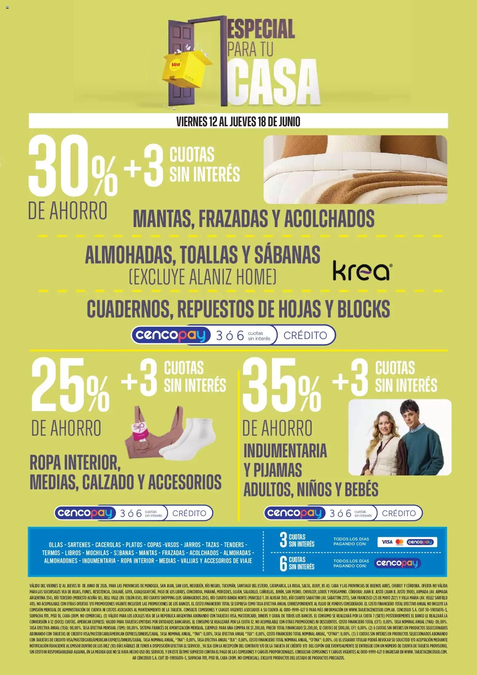 Ofertas de Vea - Especial para tu casa del 12/06/2026 - 17/06/2026 12 de junio al 17 de junio 2026 - Página 7 del catálogo
