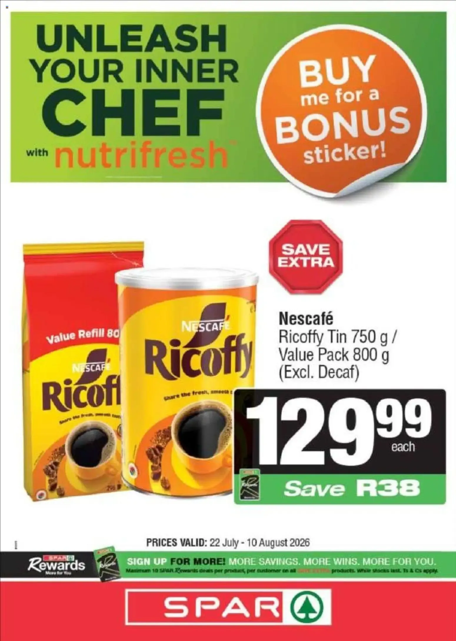 Spar Specials (22/07/2026 - 10/08/2026) Online from 22 July to 10 August 2026 - Catalogue Page 7