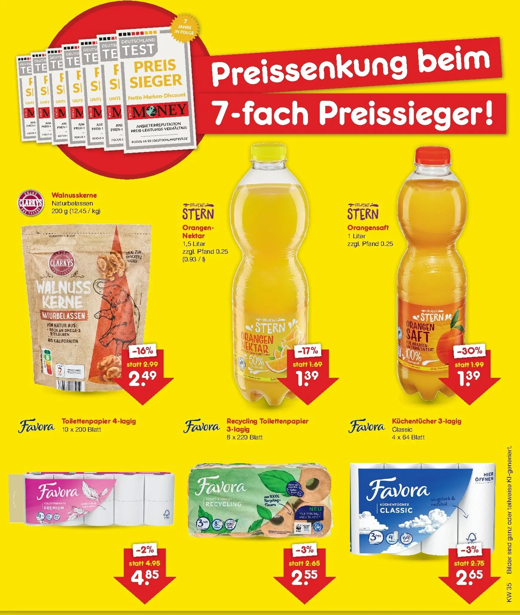 Netto Marken-Discount - Preissenkung beim 7-fach Preissieger! von 27. August bis 2. September 2026 - Prospekt seite 2