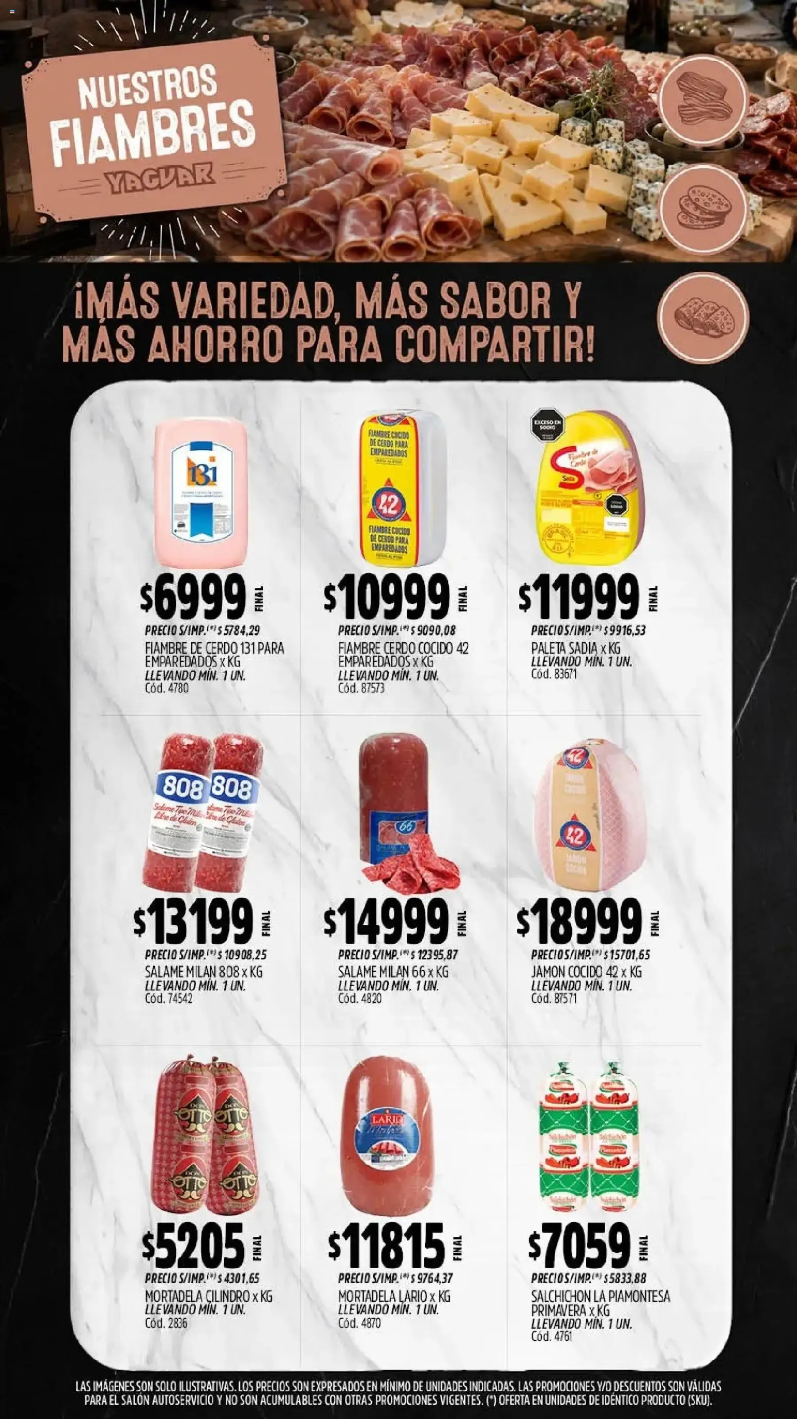 Ofertas de Mayorista Yaguar - Ofertas Salvajes 3 de agosto al 9 de agosto 2026 - Página 9 del catálogo
