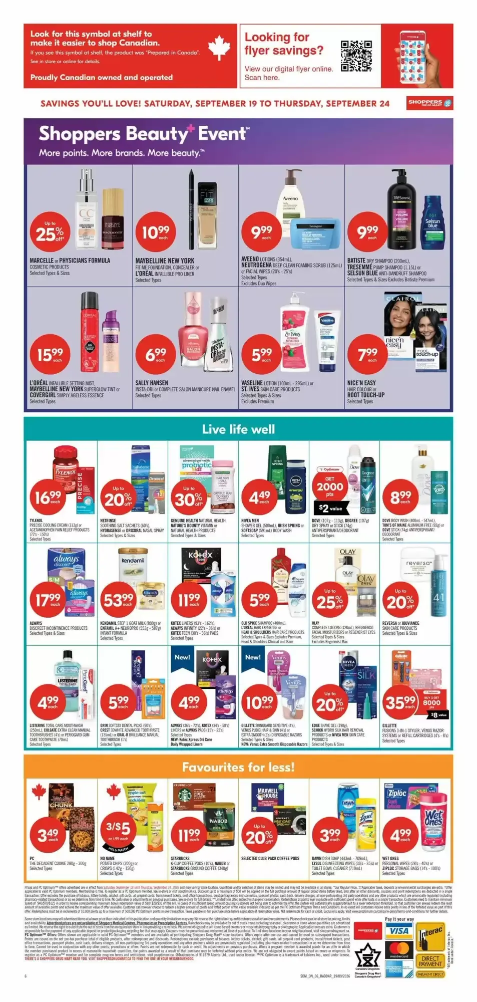 Shoppers Drug Mart flyer week 38 from September 19 to September 24 2026 - flyer page 3