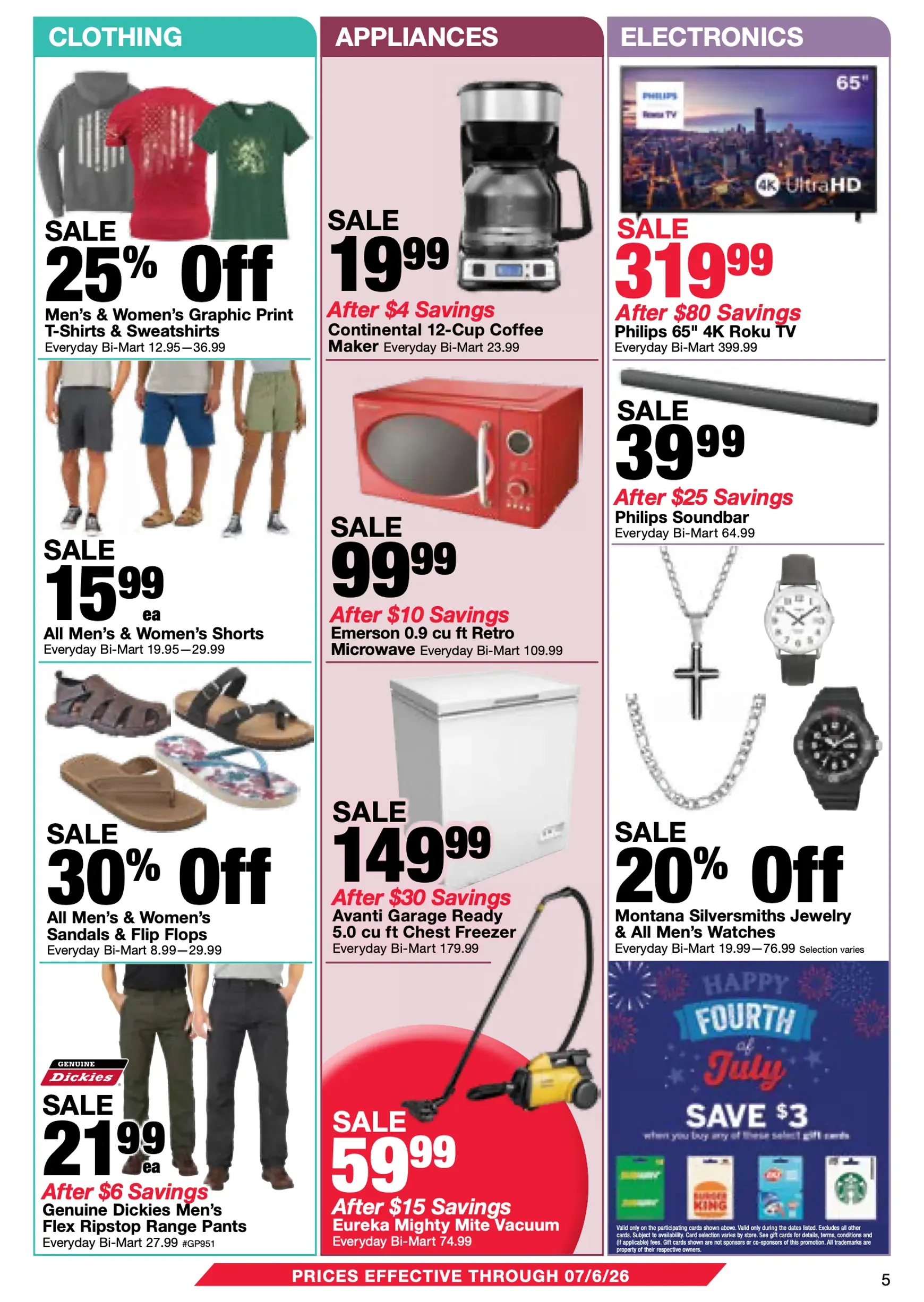 Weekly ad BI-MART Membership Savings Book! from June 23 to July 6 2026 - Page 5