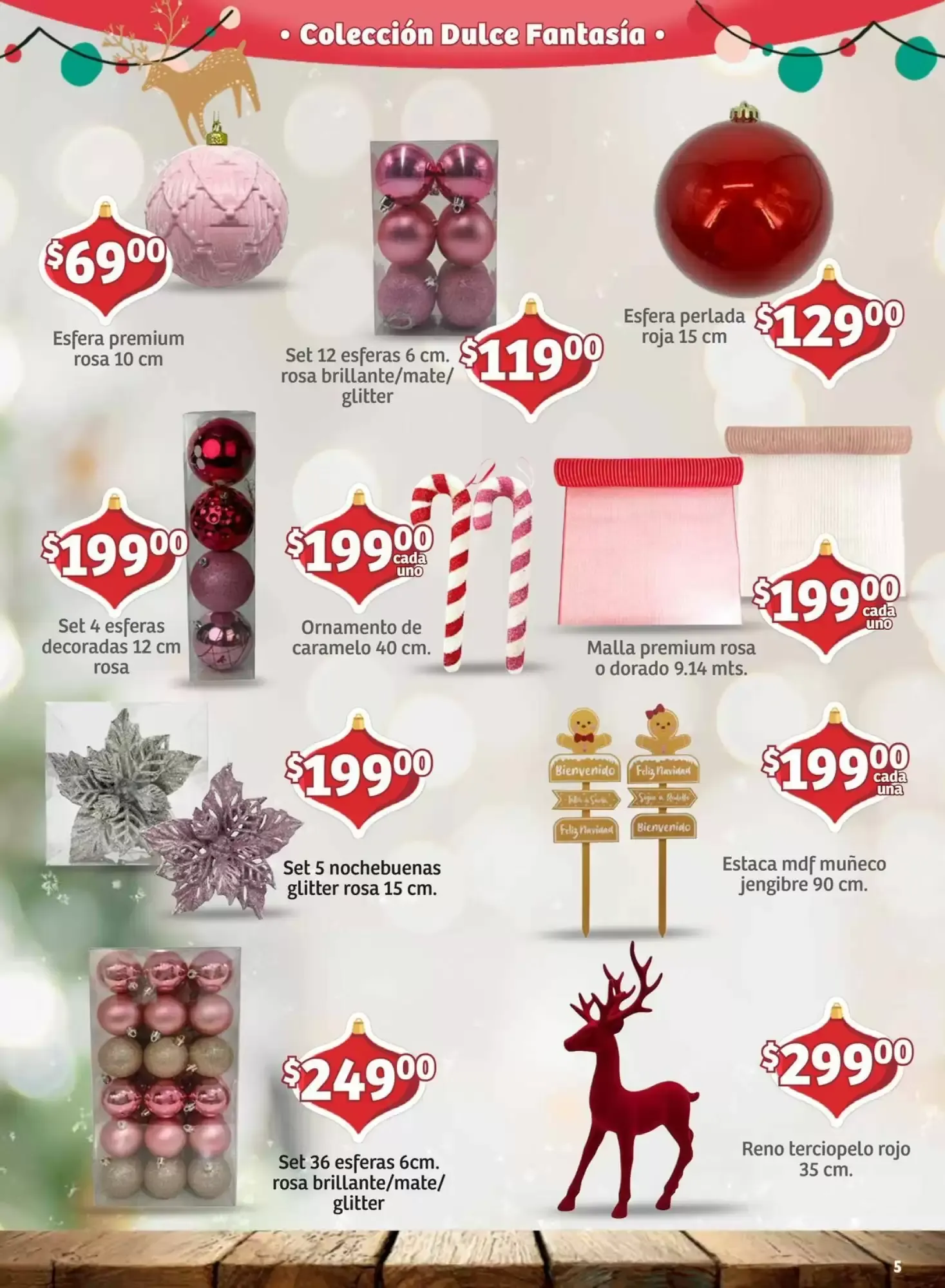 Catálogo de Soriana Mercado Decoración de Navidad 2026 30 de septiembre al 11 de noviembre 2026 - Pagina 5