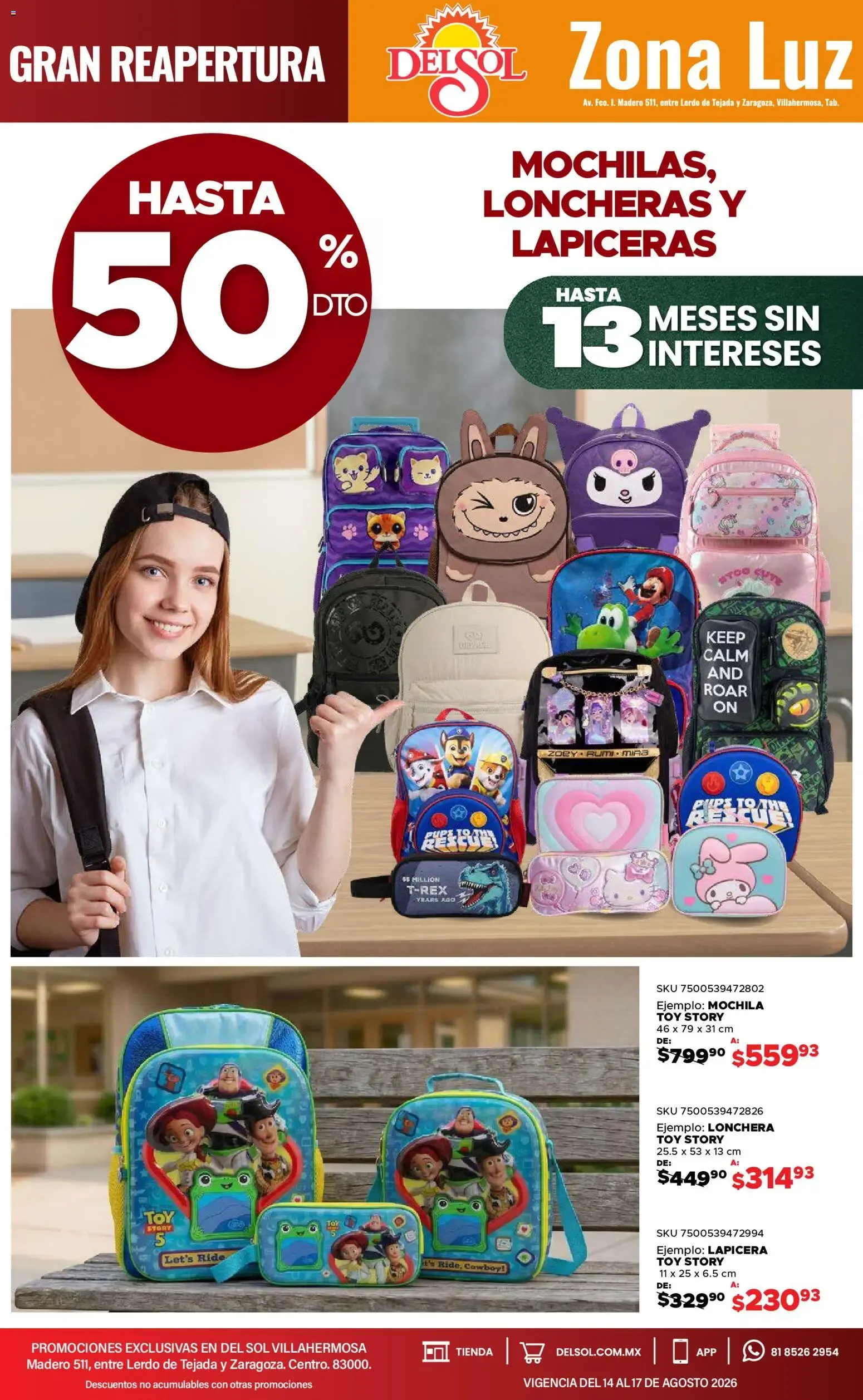 Catálogo de Del Sol Gran Reapertura y 4 Días de Grandes Promociones 14 de agosto al 17 de agosto 2026 - Pagina 6