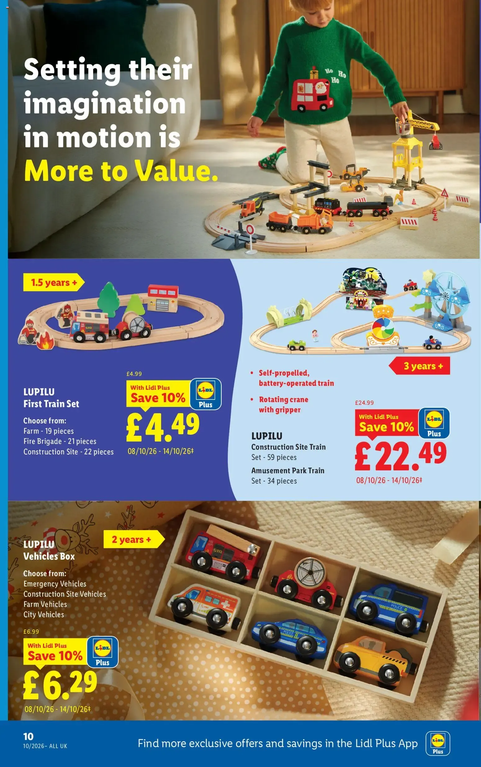 Lidl Wooden Toy Event from 8 October to 14 October 2026 - Catalogue Page 10