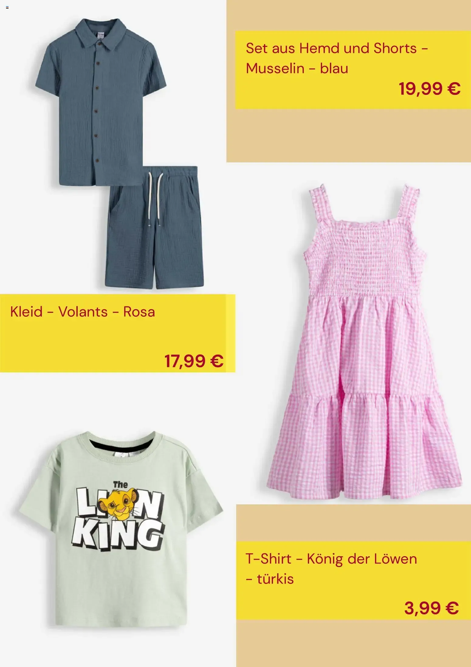 Takko Fashion: Kindermode - Sommerlooks von 17. Juni bis 16. Juli 2026 - Prospekt seite 4