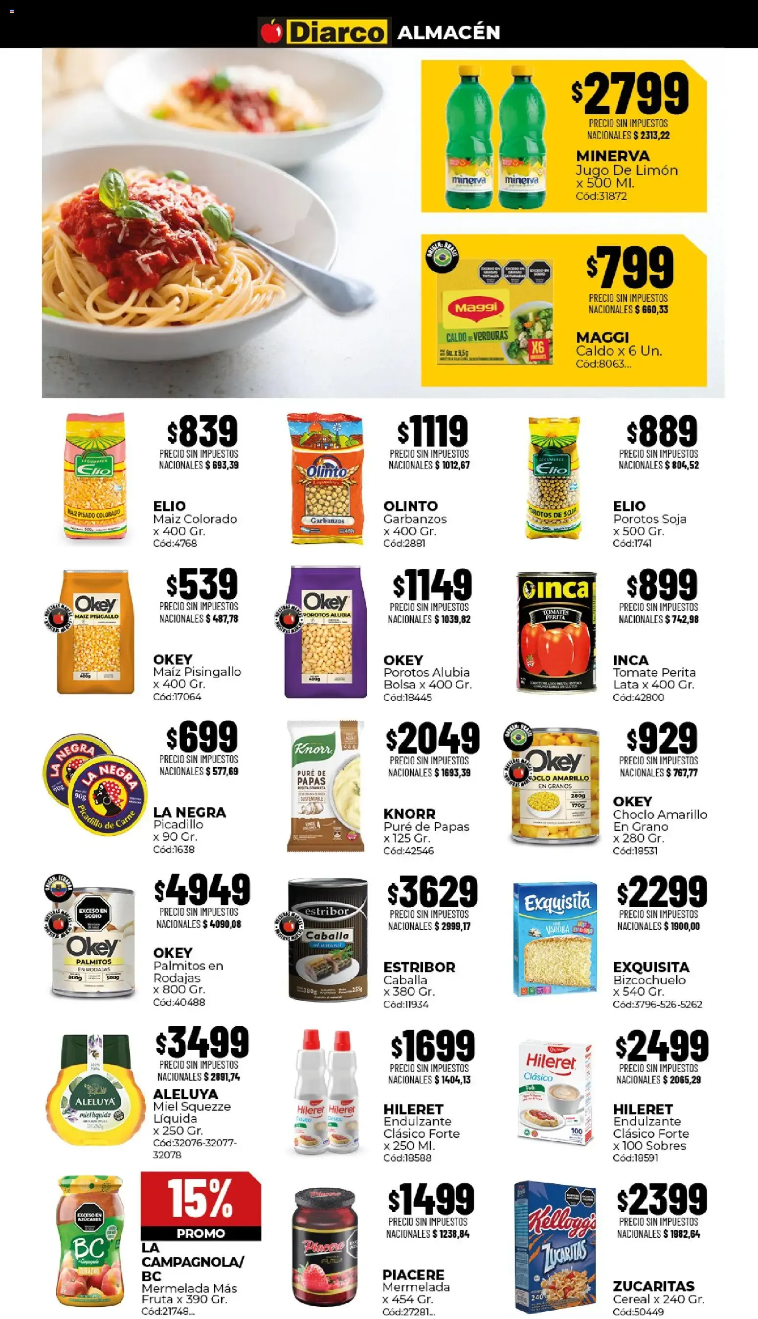 Ofertas de Diarco - ¡TODOS PUEDEN COMPRAR! 3 de agosto al 7 de agosto 2026 - Página 3 del catálogo