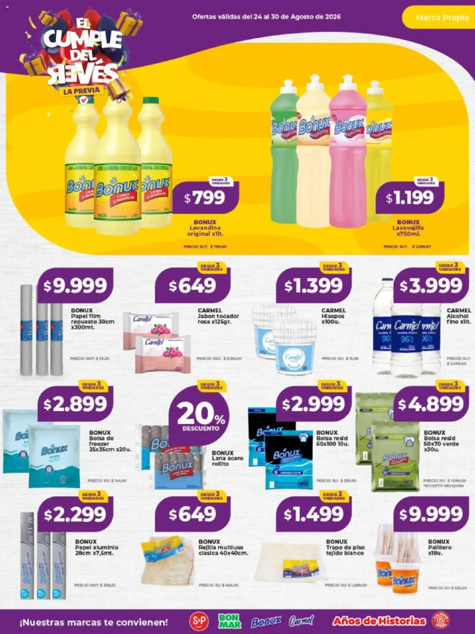Ofertas de Vital - Especial nuestras marcas || del 24/08/2026 - 30/08/2026 || Catálogo 24 de agosto al 30 de agosto 2026 - Página 4 del catálogo