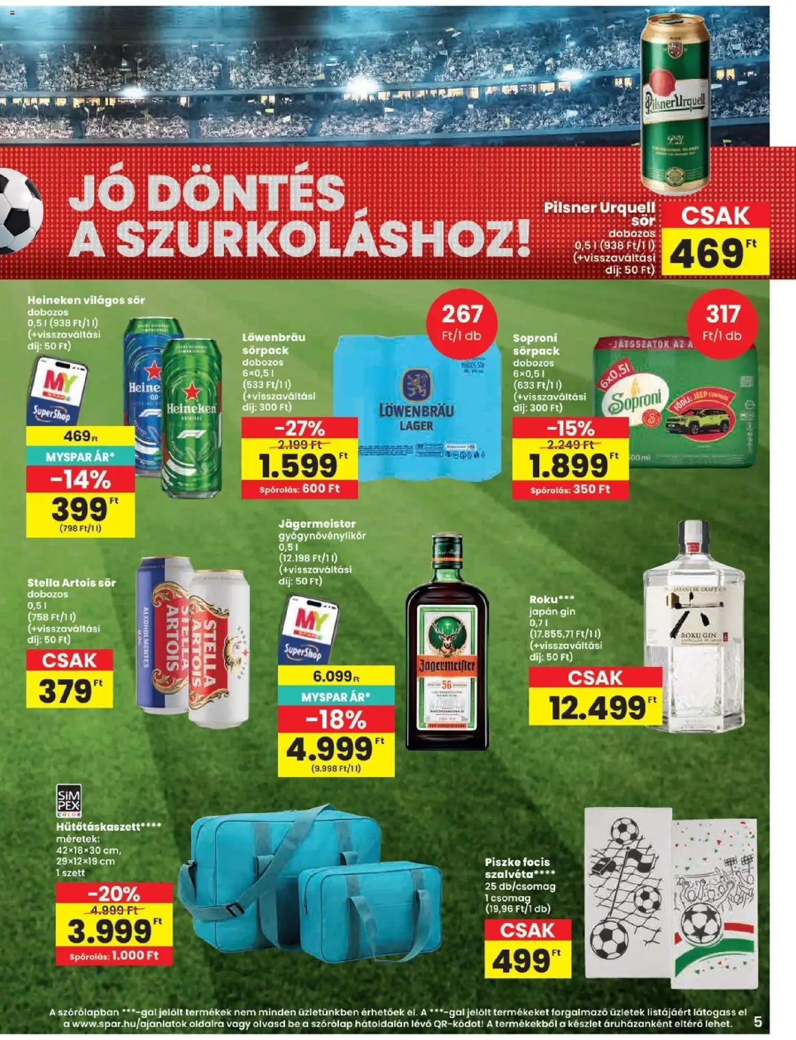 Katalógus Spar: Promociones de cumpleaños y súper precios június 11.-tól június 17.-ig 2026. - Oldal 5