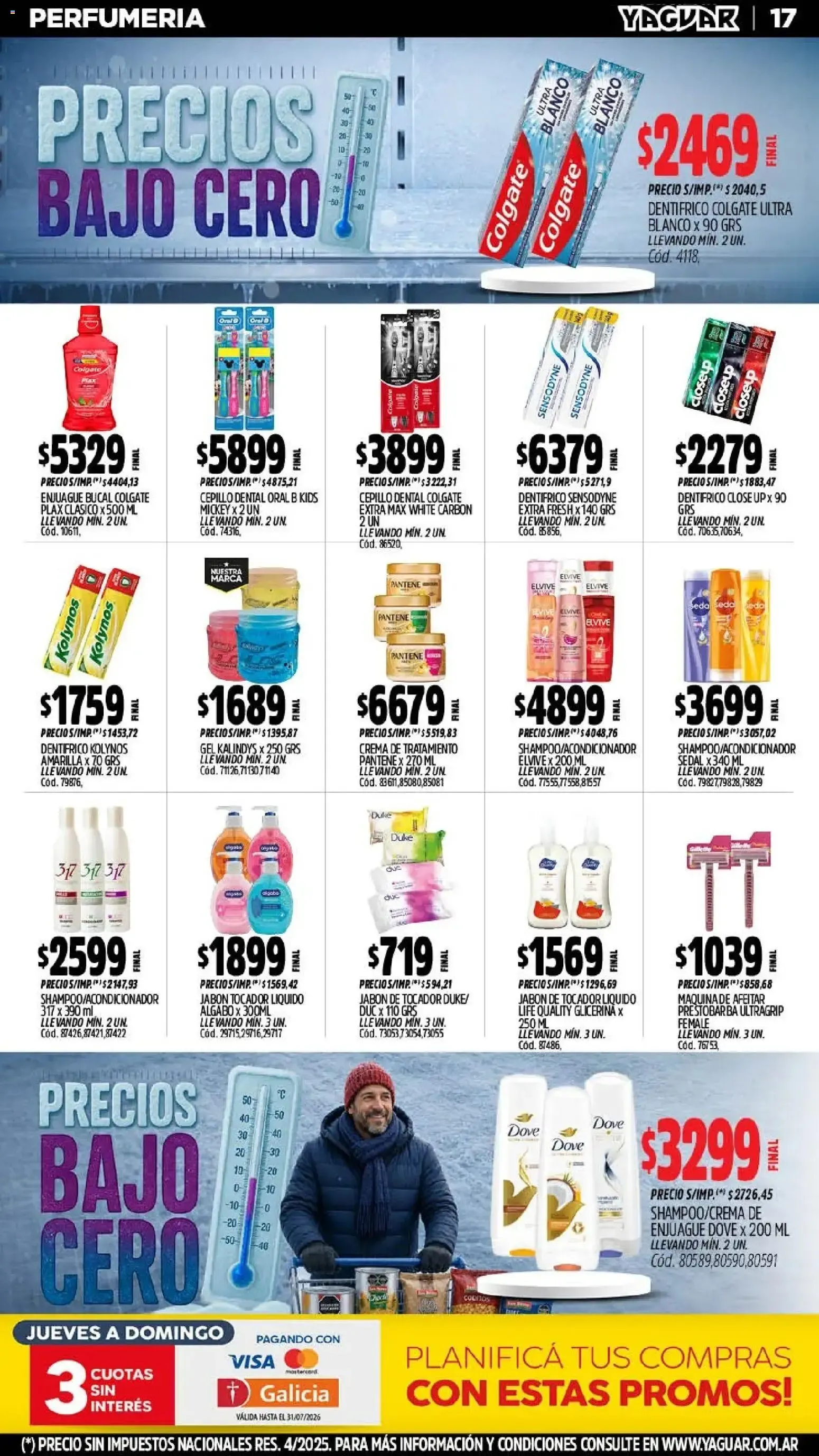 Ofertas de Mayorista Yaguar - Precios Bajo Cero 27 de julio al 2 de agosto 2026 - Página 19 del catálogo