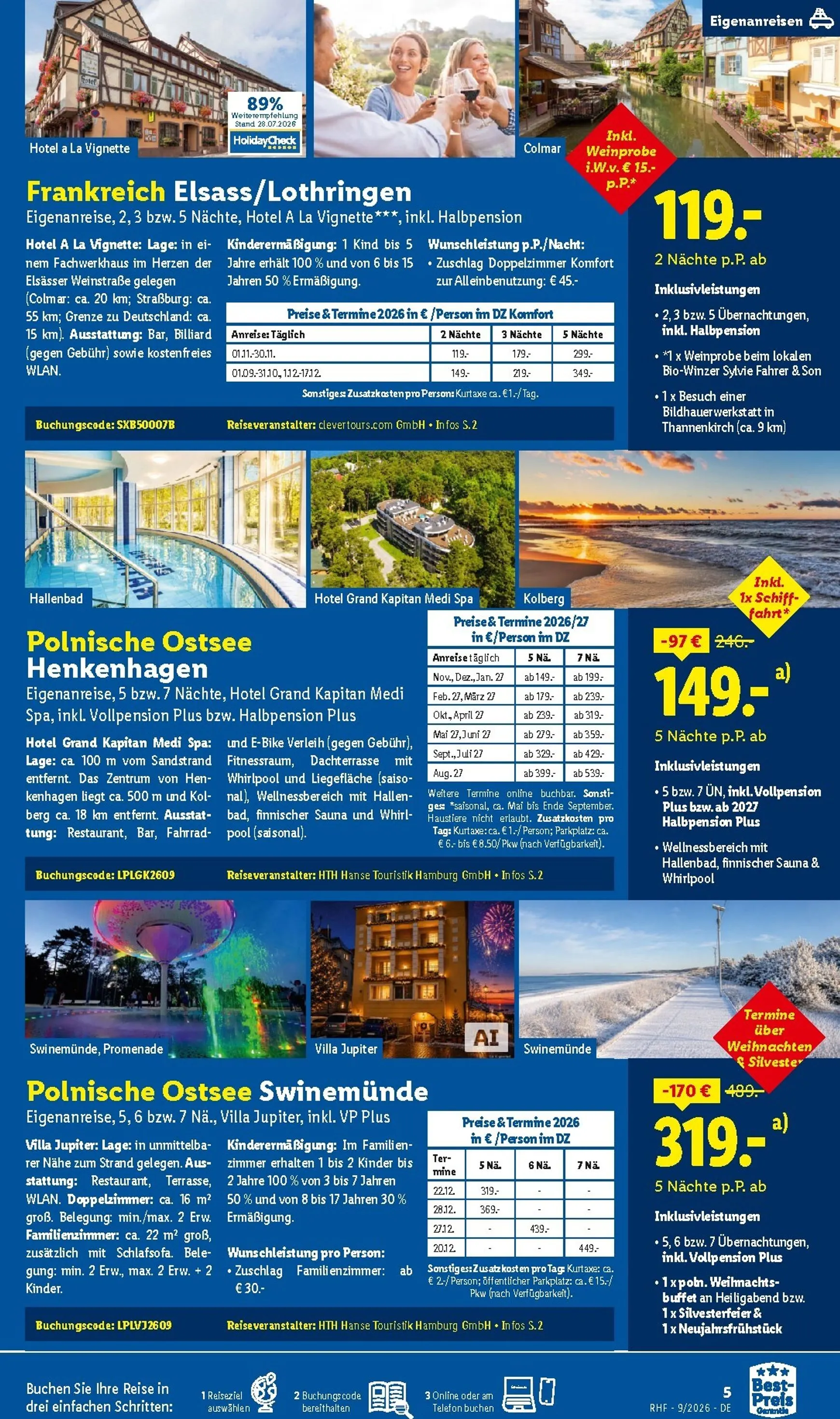 Jetzt den Sommer verlängern von 29. August bis 30. September 2026 - Prospekt seite 5