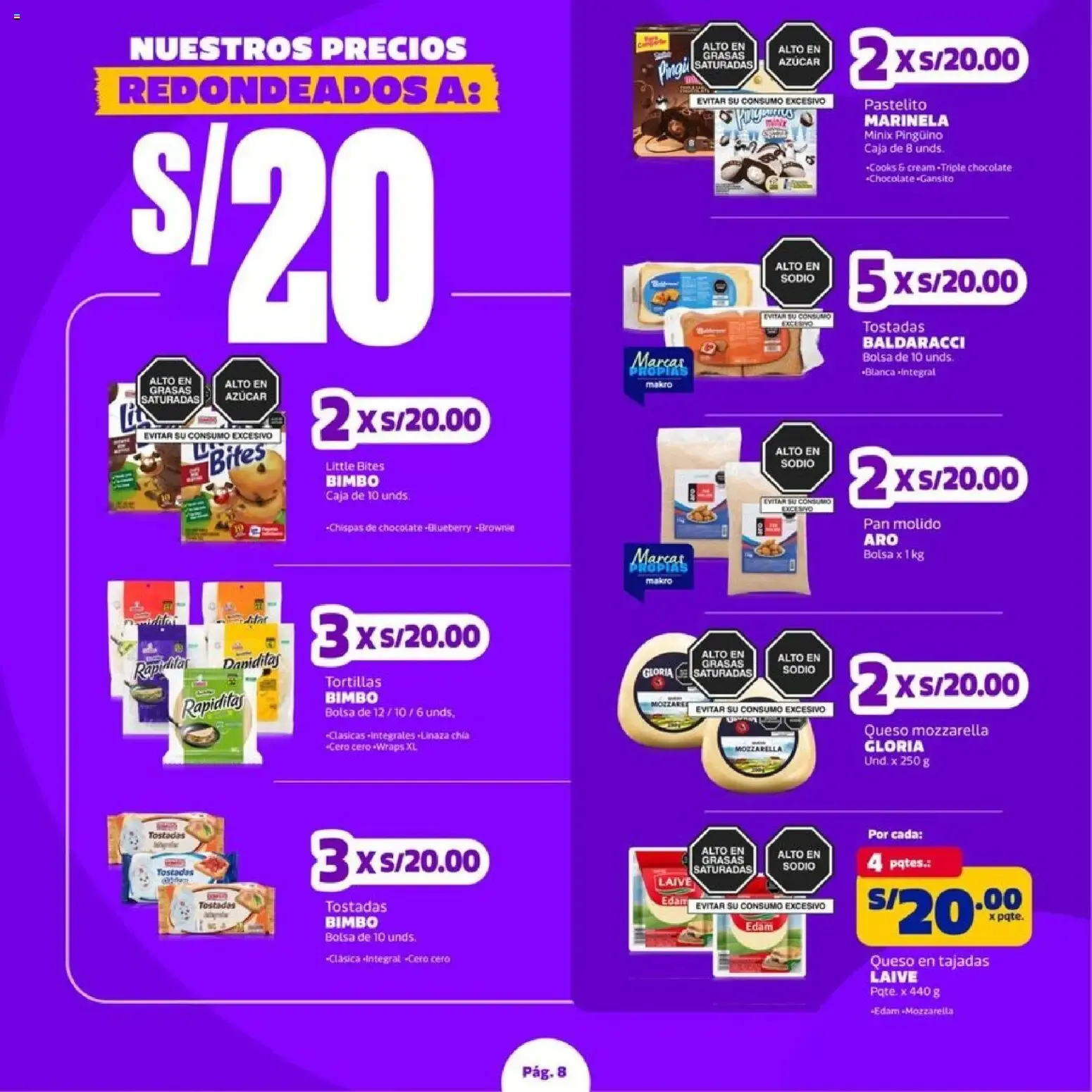 Catalogo de Makro: Vuelven los Precios Redondos 27 de agosto al 9 de setiembre 2026 - Pag 8