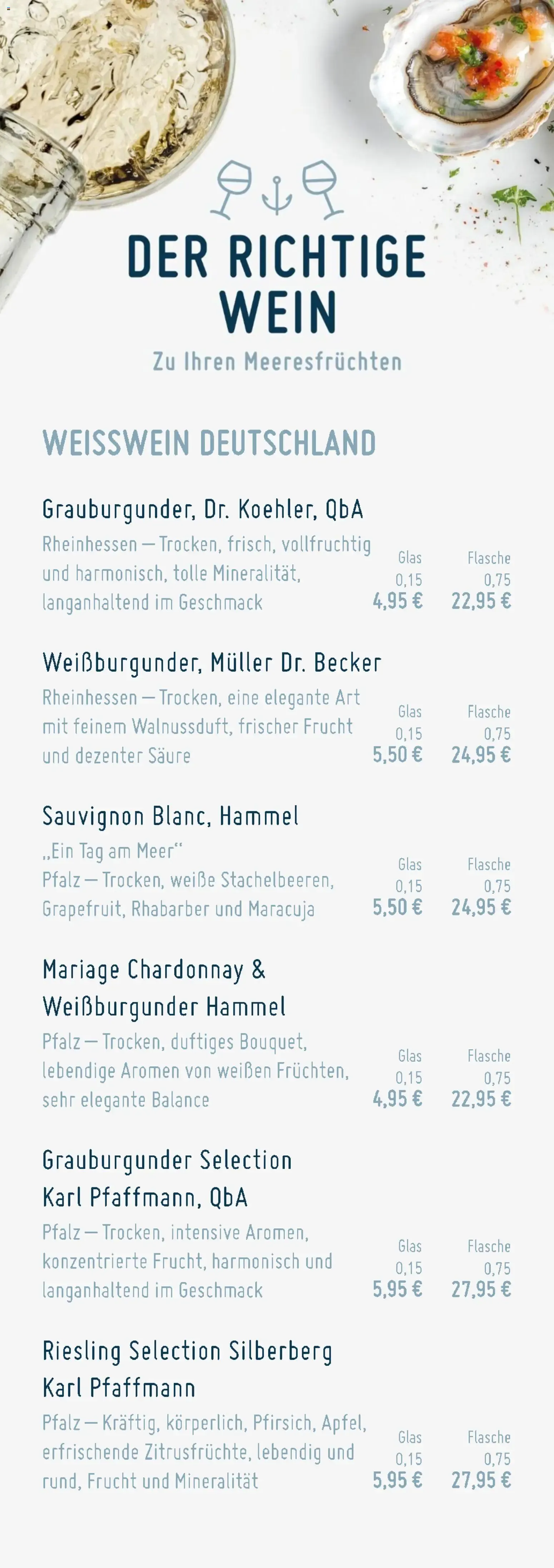 Hummerstand Hamburg: Hummer & Meeresfrüchte für Hamburg von 1. Juni bis 31. August 2026 - Prospekt seite 14