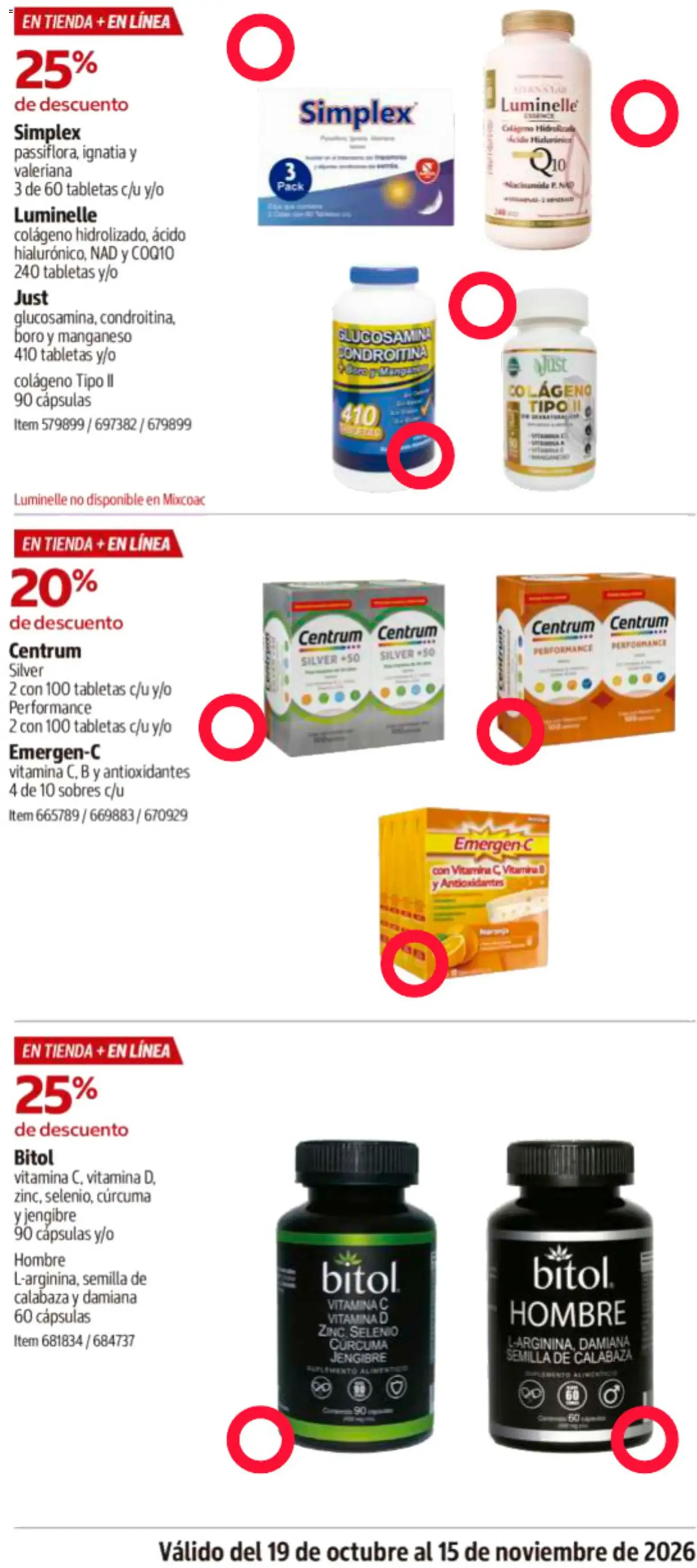 Catálogo de Catálogo COSTCO de 19/10/2026 - ofertas y promociones 19 de octubre al 15 de noviembre 2026 - Pagina 33