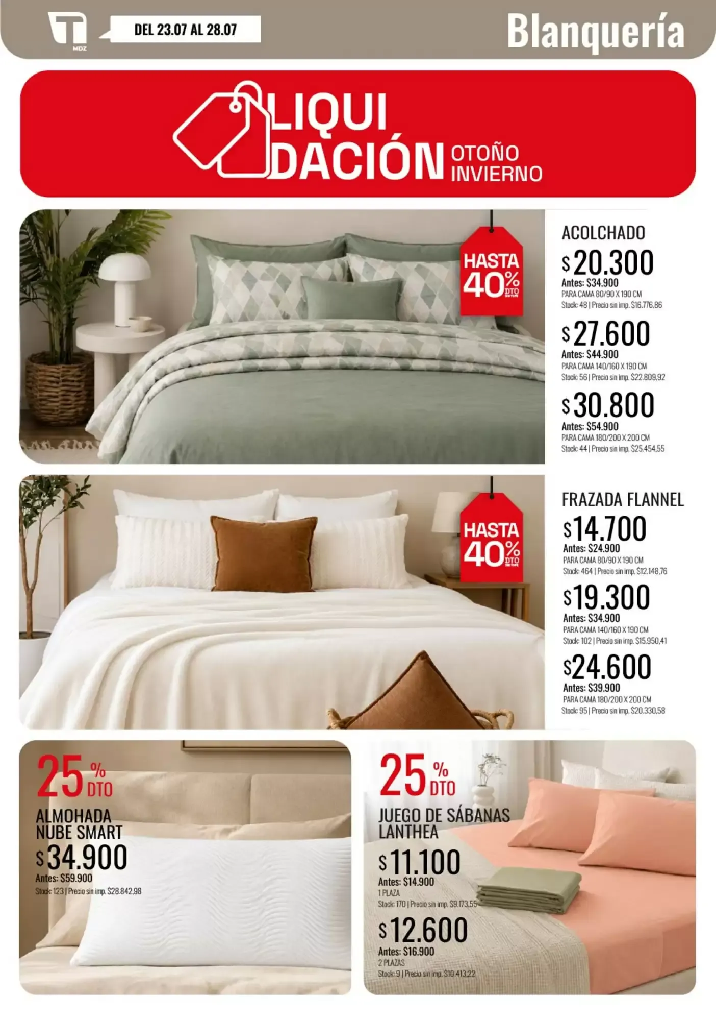 Ofertas de Catálogo de Ofertas Tadicor 23 de julio al 28 de julio 2026 - Página 12 del catálogo
