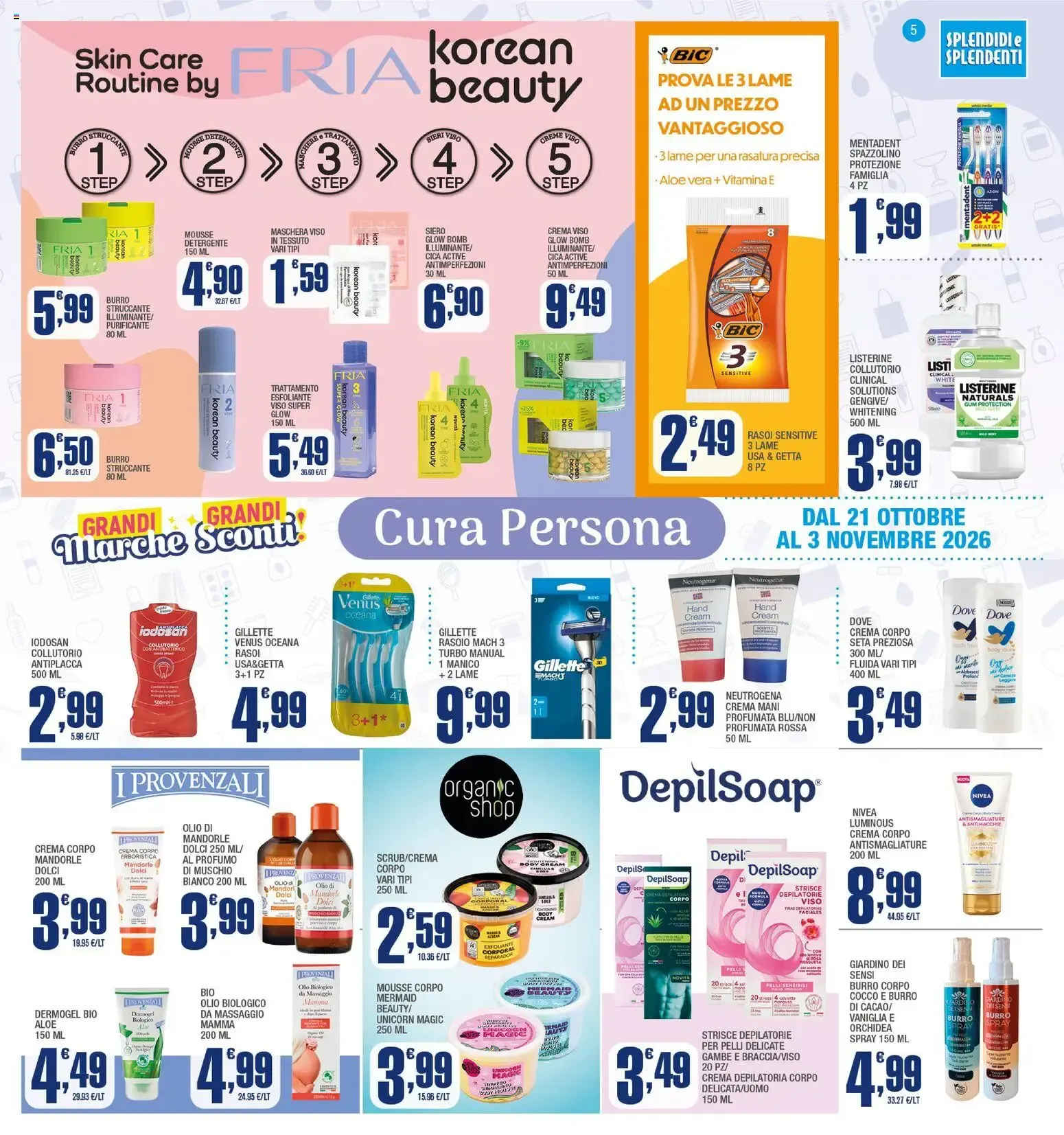Splendidi e Splendenti volantino dal 21/10/2026 - online Offerte da 21 ottobre a 3 novembre di 2026 - Pagina del volantino 5