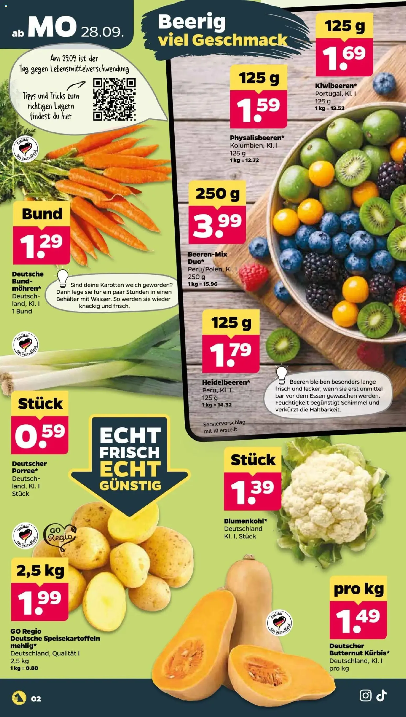 Netto Prospekt ab 28.09.2026 → Angebote nächste Woche von 28. September bis 2. Oktober 2026 - Prospekt seite 2