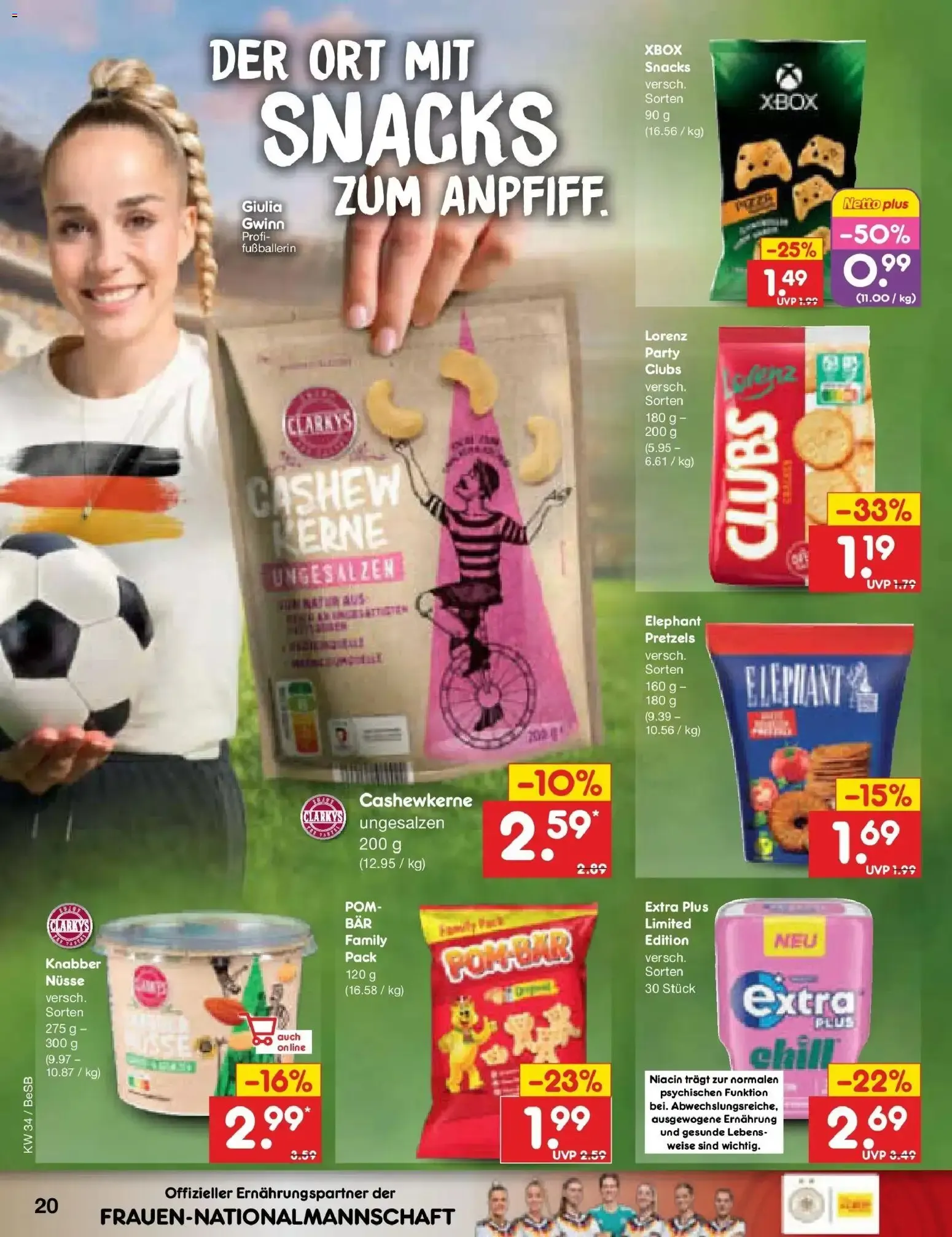 Netto Marken-Discount Prospekt Kremmen (ab 17.08.2026) » Angebote von 17. August bis 22. August 2026 - Prospekt seite 26