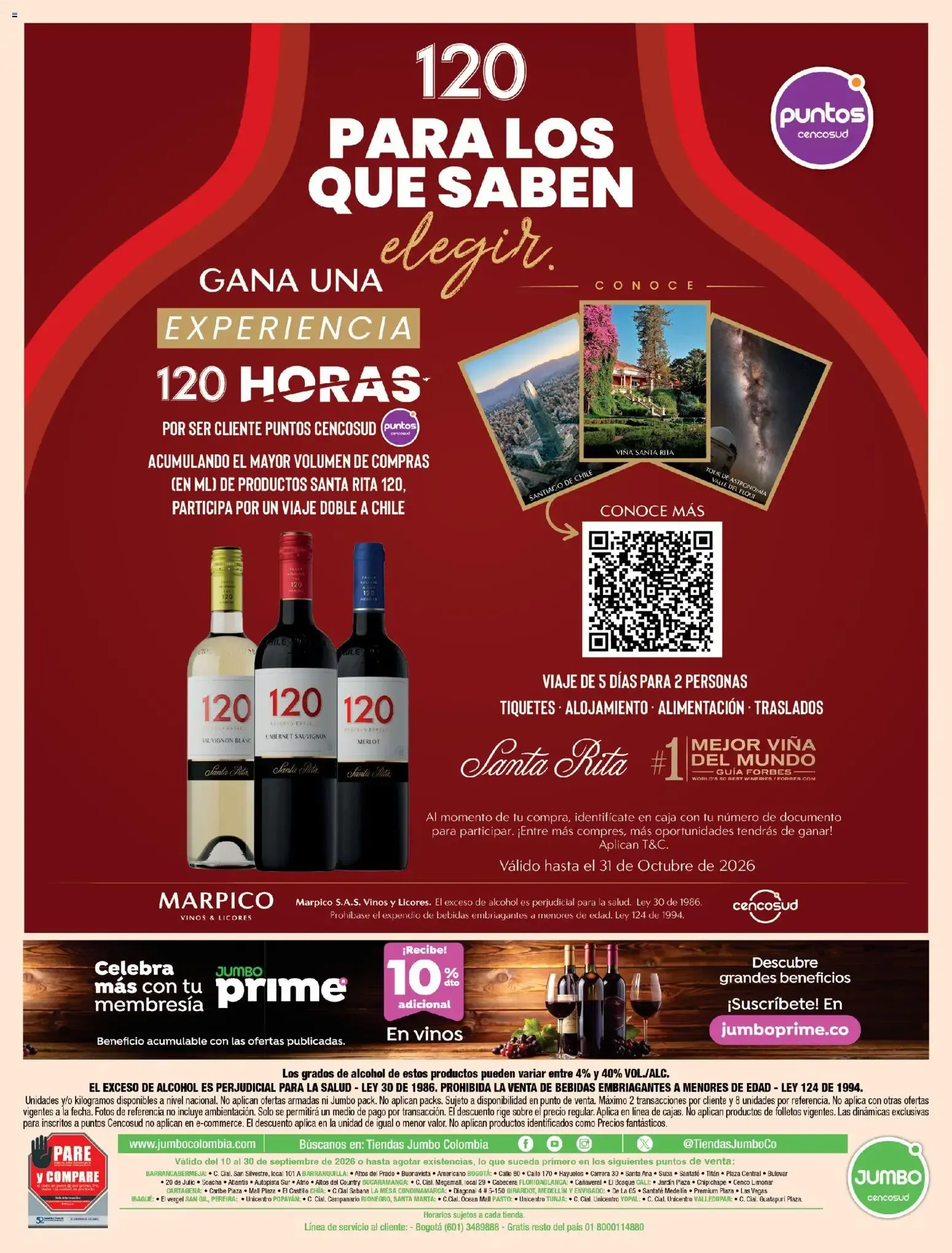 Catalogo de Jumbo catálogo VENDIMIA desde el 10/09/2026 > Revistas Septiembre 10 de septiembre al 30 de septiembre 2026 - Pag 16