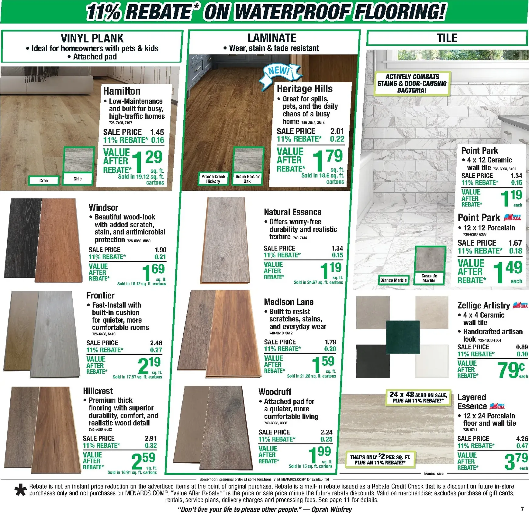 Weekly ad Menards: 11% Rebate on Everything! from July 23 to August 2 2026 - Page 9