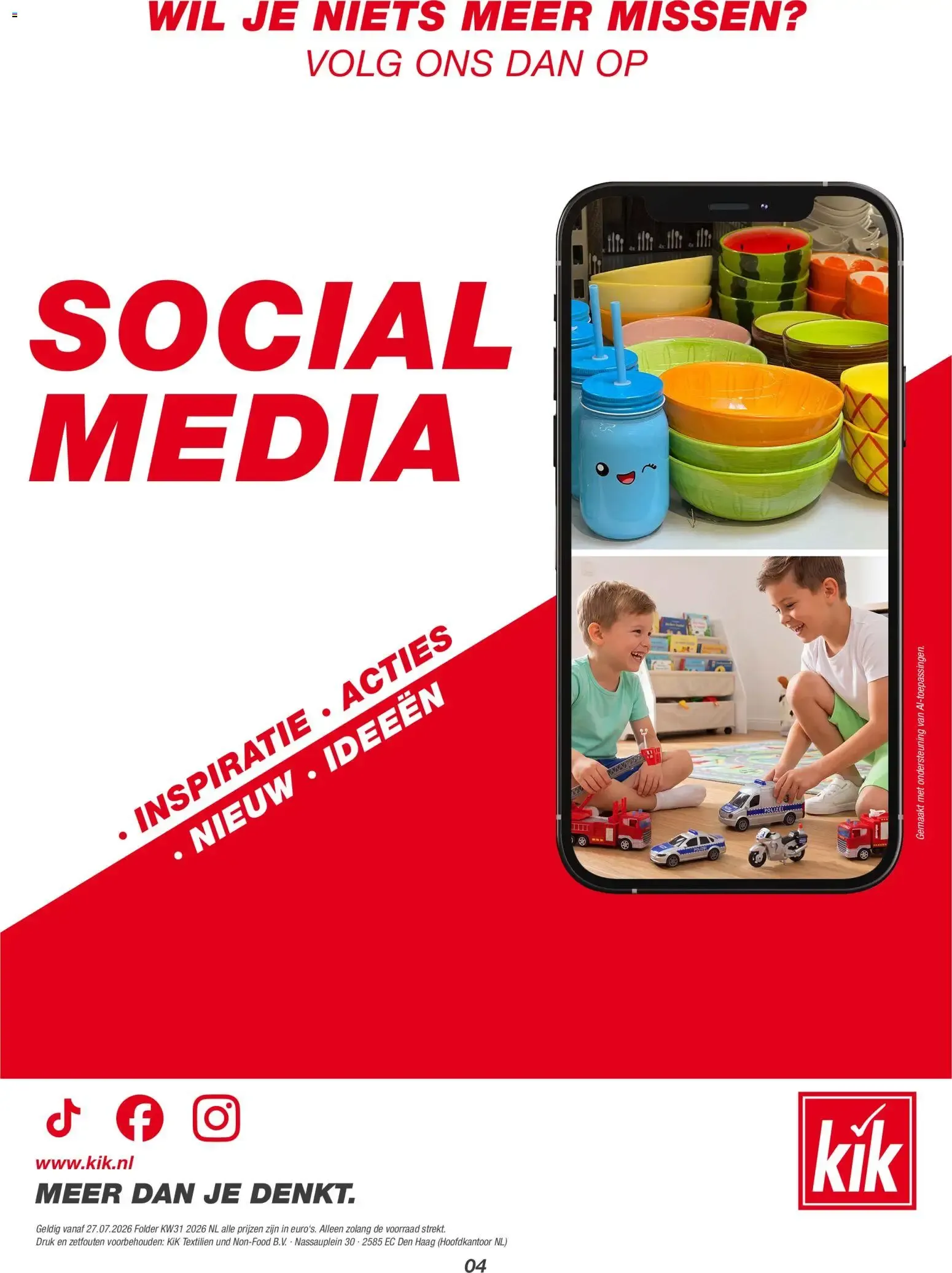 KLEINE HELDEN WORDEN GROOT. van 27 juli tot 2 augustus 2026 - Folder pagina 4
