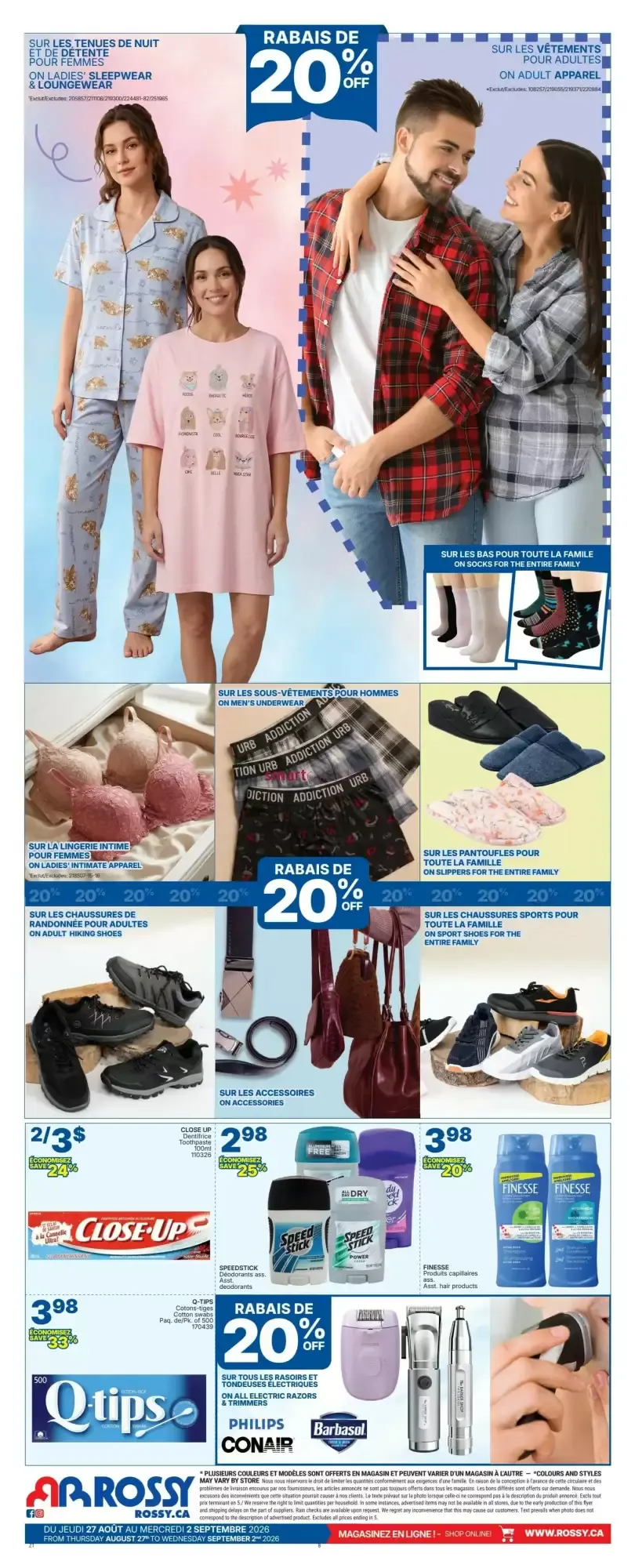 Rossy - 28 August from August 27 to September 2 2026 - flyer page 8