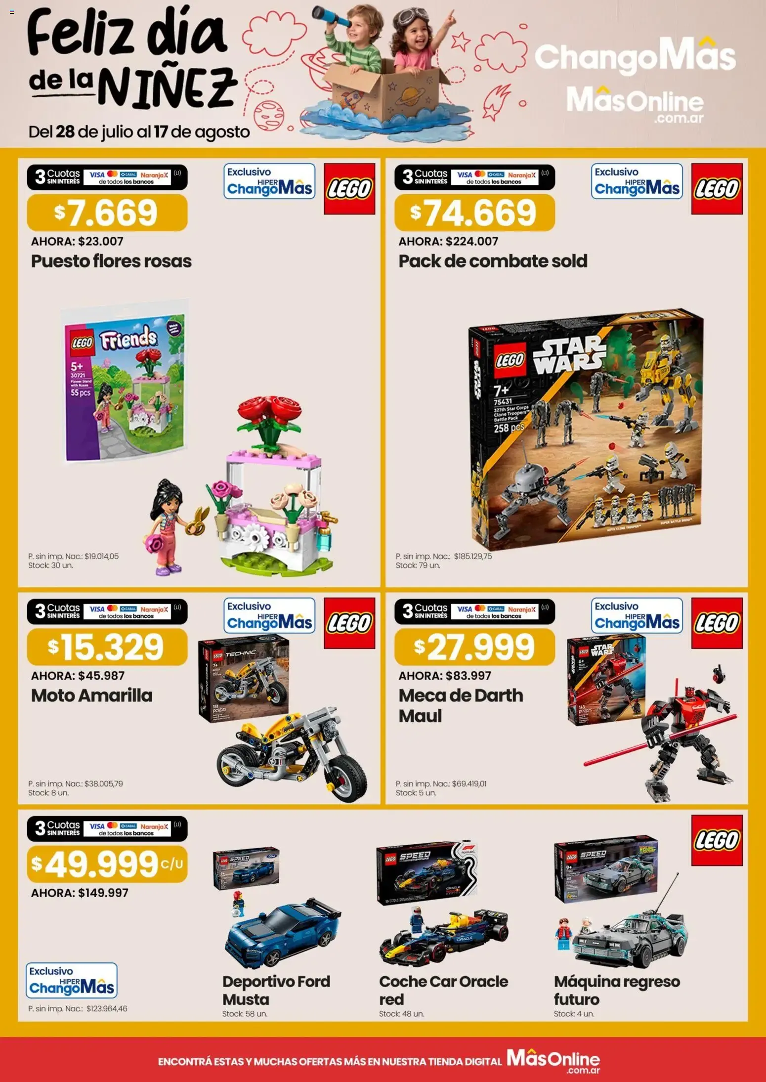 Ofertas de Changomas Feliz dia de la Niňez || del 28/07/2026 - 17/08/2026 || Catálogo 28 de julio al 17 de agosto 2026 - Página 3 del catálogo