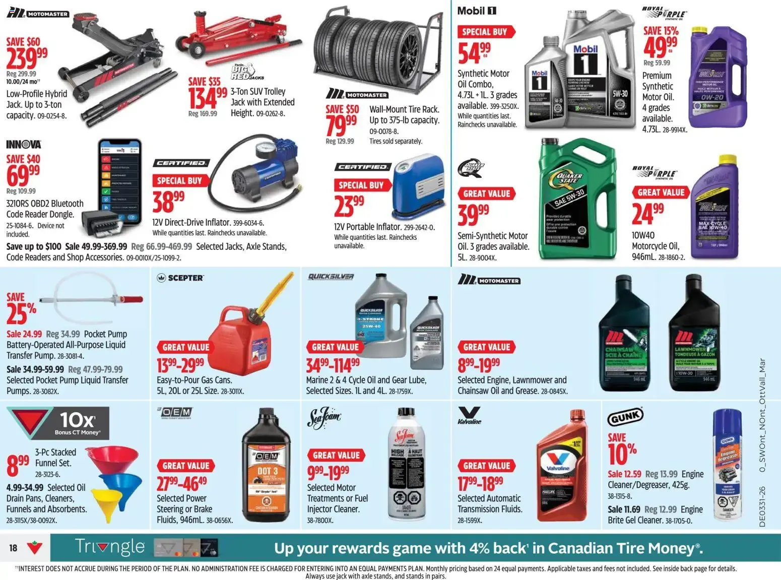 Canadian Tire weekly flyer from Jul 30, 2026 > weekly specials & deals from July 30 to August 5 2026 - flyer page 18