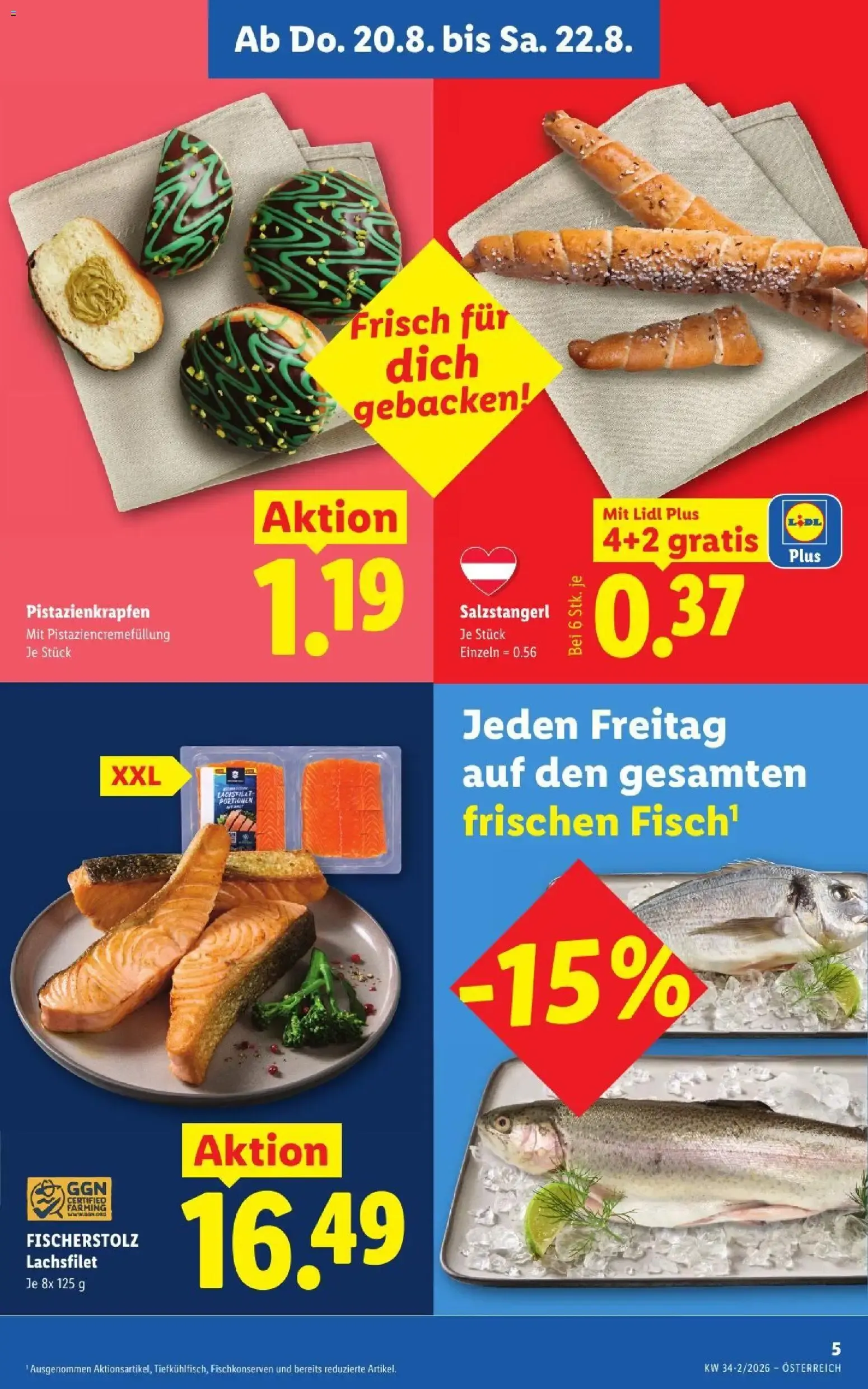 Lidl - Flugblatt ab 20.08.2026 - Angebote ab donnerstag von 20. August bis 22. August 2026 - Flugblätt seite 7