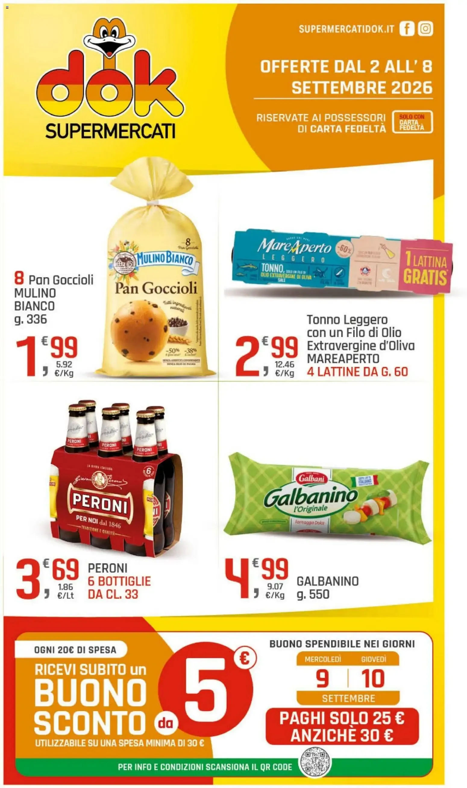 Nuovo DOK volantino Apice, Pietrelcina, Paduli dal 02/09/2026 > offerte anteprima 🛍️ da 2 settembre a 8 settembre di 2026 - Pagina del volantino 1