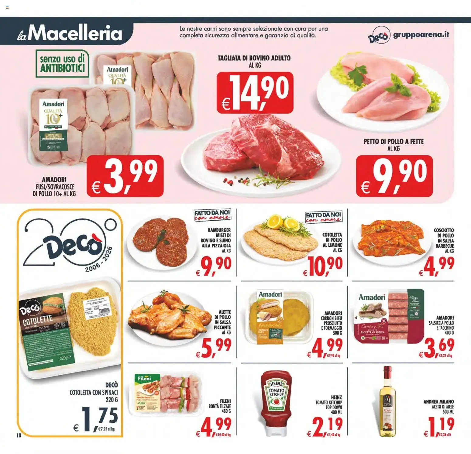 Nuovo Decò volantino Maxistore, Supermercati Lipari dal 31/07/2026 > offerte anteprima 🛍️ da 31 luglio a 10 agosto di 2026 - Pagina del volantino 10