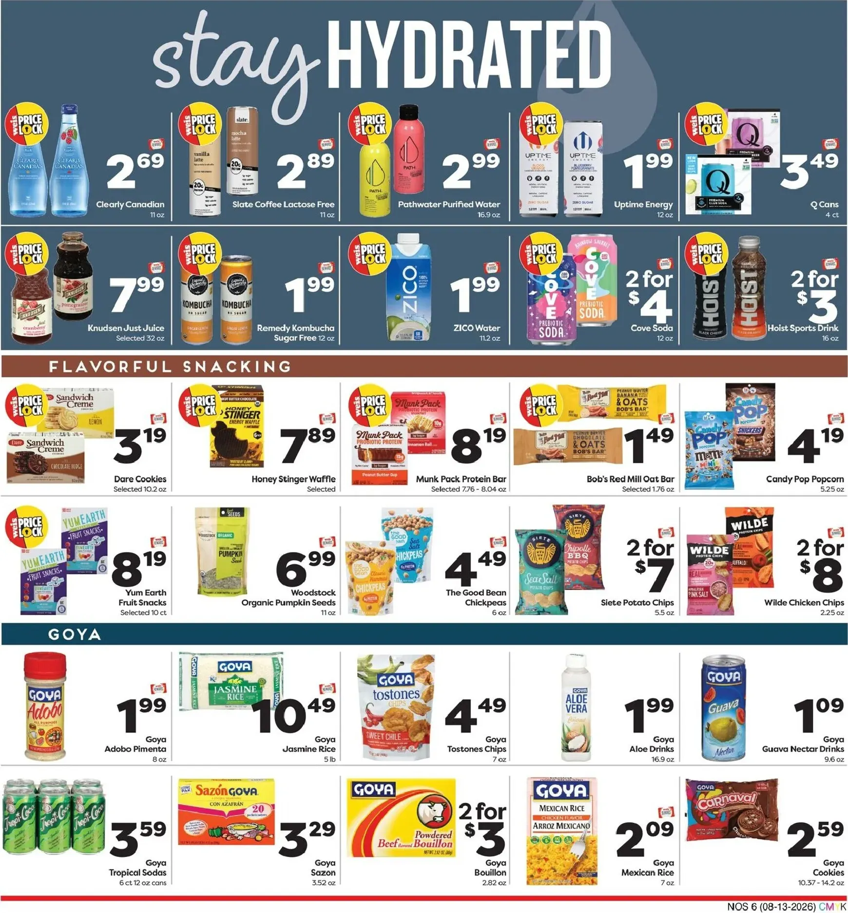 Weekly ad Current Weis Markets - Natural & Organic leaflet valid from Thursday 08/13/2026 to Wednesday 09/09/2026 from August 13 to September 9 2026 - Page 6