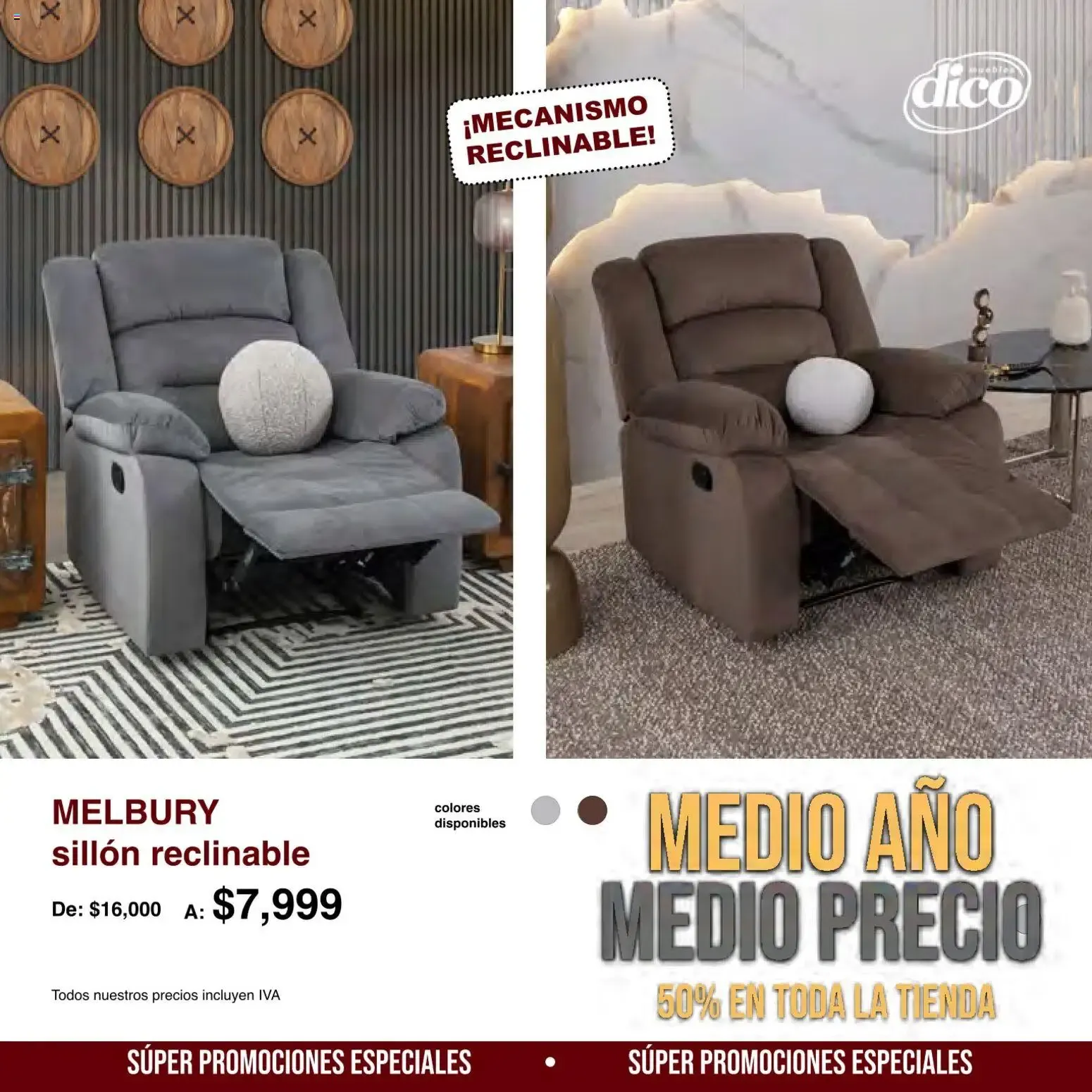 Catálogo de Muebles Dico catálogo Medio año, medio precio (01/08/2026 - 31/08/2026) - catálogo en línea 1 de agosto al 31 de agosto 2026 - Pagina 8