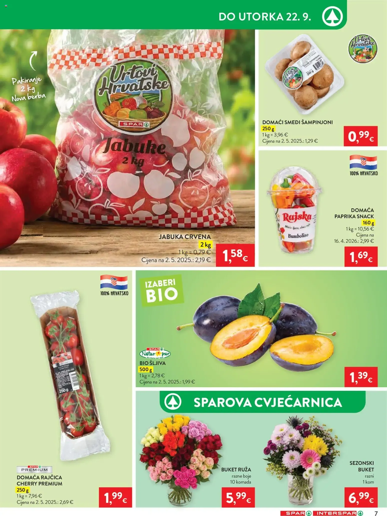 Katalog Interspar Katalog novi od 16.09.2026 na listanje > letak digitalni od 16. rujna do 20. prosinca 2026. - Pregled Stranica 7