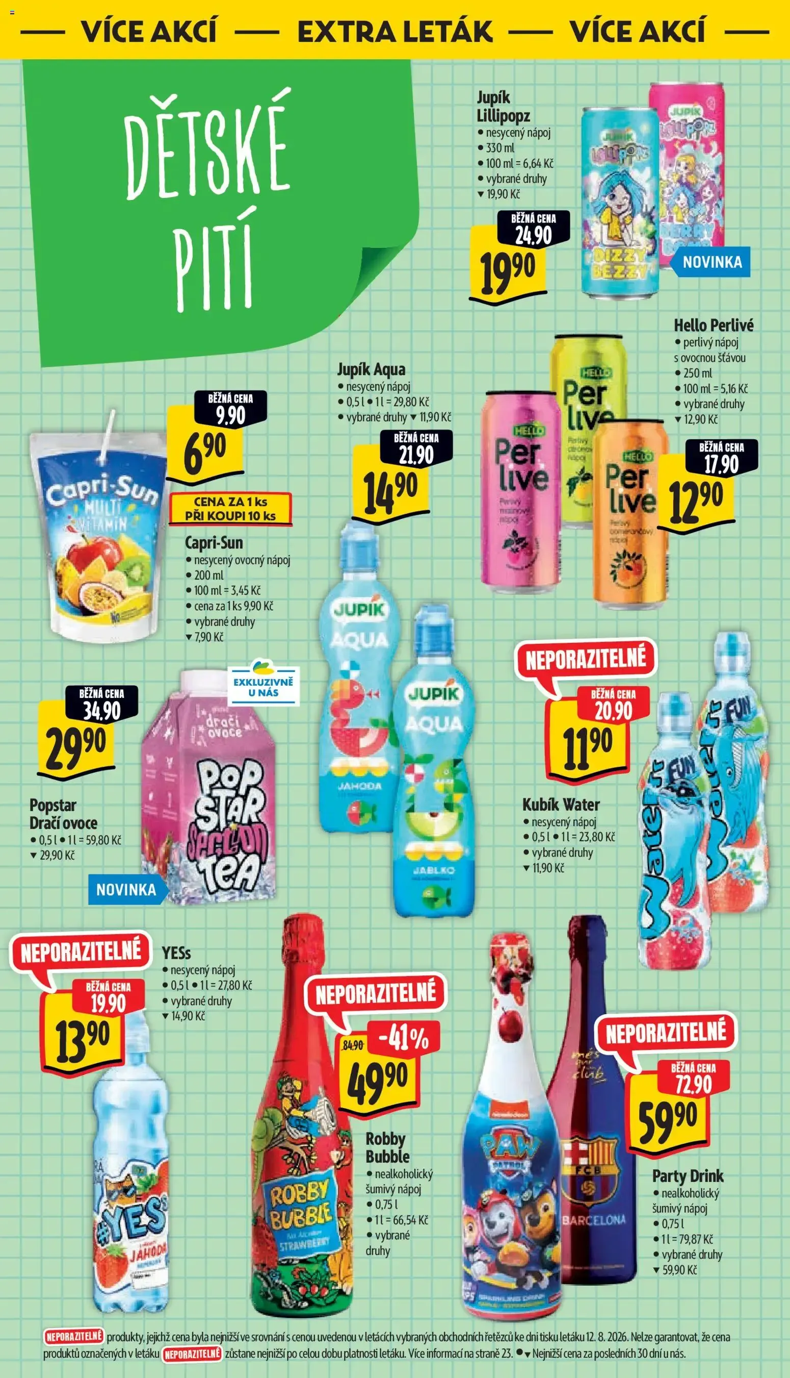 Albert leták - Hypermarket od 19.08.2026 - Akční leták - 19. srpna 25. srpna 2026 - Page 49