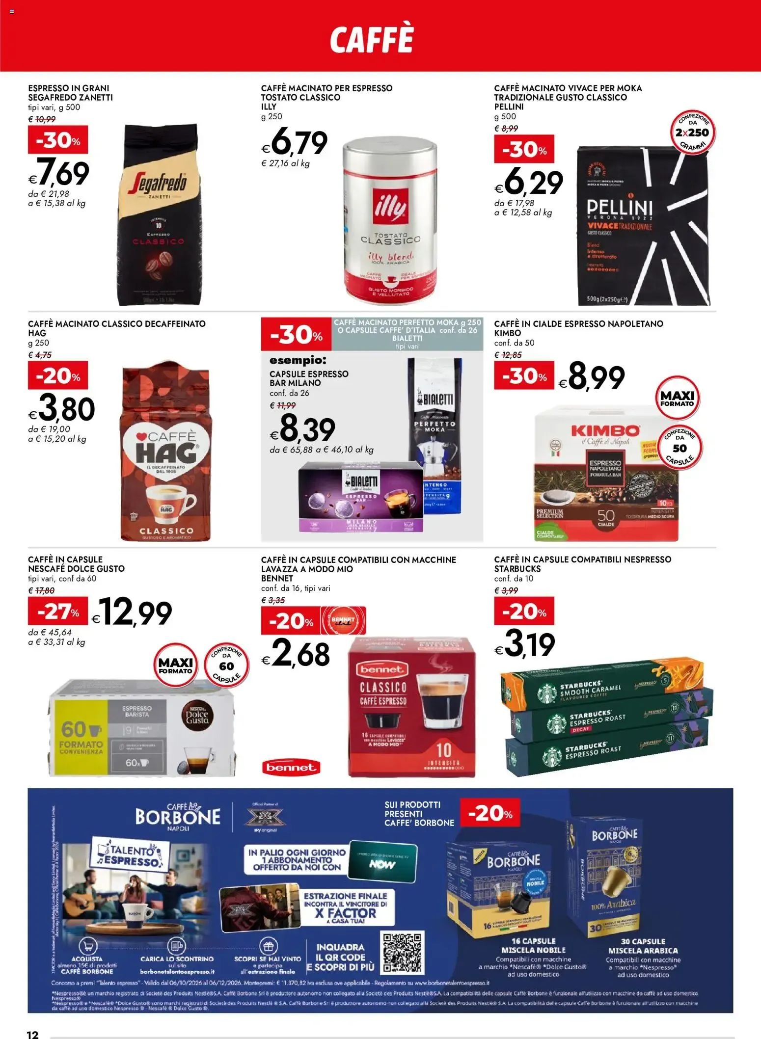 Nuovo bennet volantino Cioccolato che bontà dal 29/10/2026 > offerte anteprima 🛍️ da 29 ottobre a 11 novembre di 2026 - Pagina del volantino 12