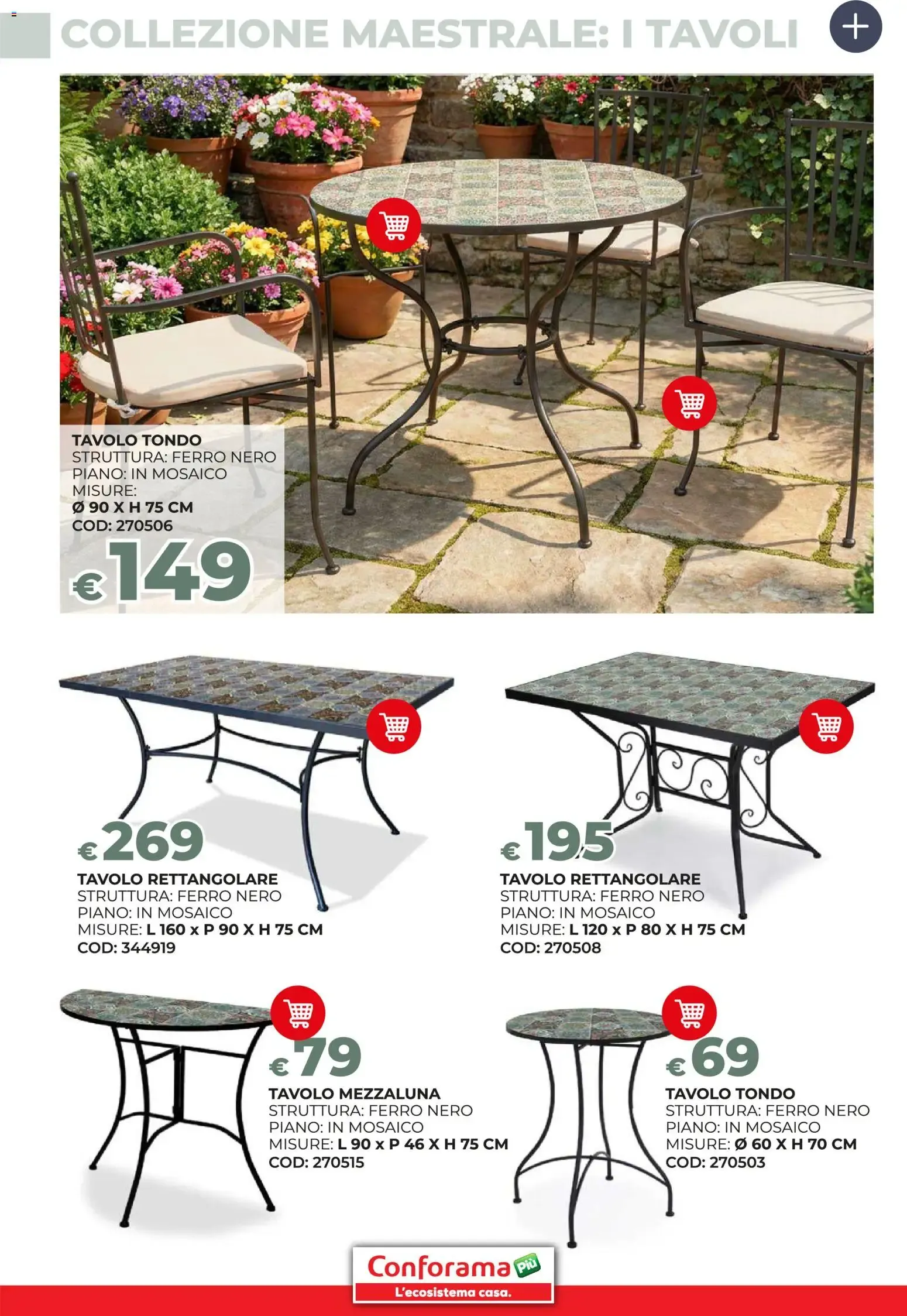 Conforama Collezione Arredo Giardino da 19 marzo a 30 settembre di 2026 - Pagina del volantino 38