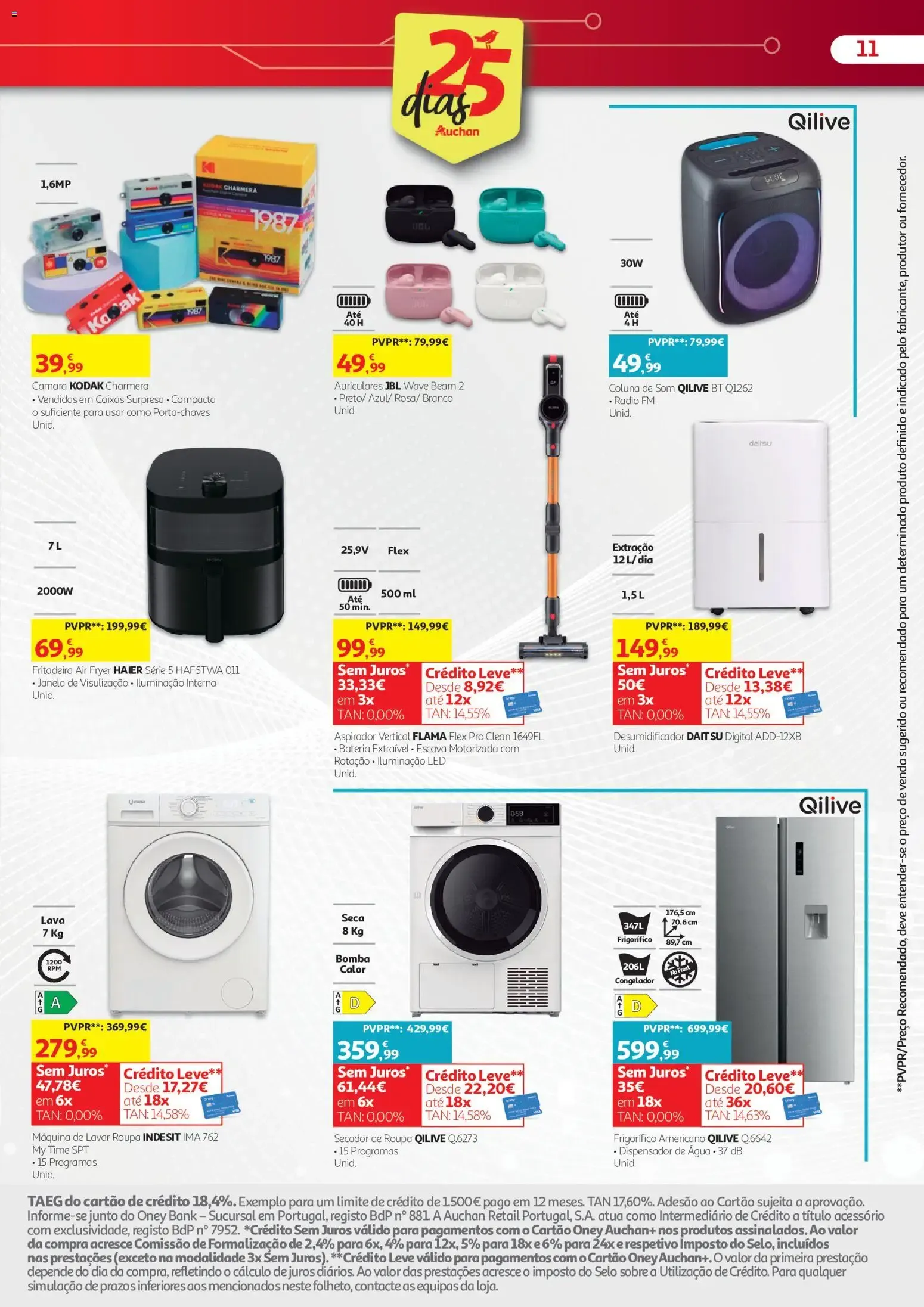 Folheto Auchan folheto Conforto para toda a família » de 07/10/2026 - 31/10/2026 de 7 de outubro até 31 de outubro 2026 - Pagina 11