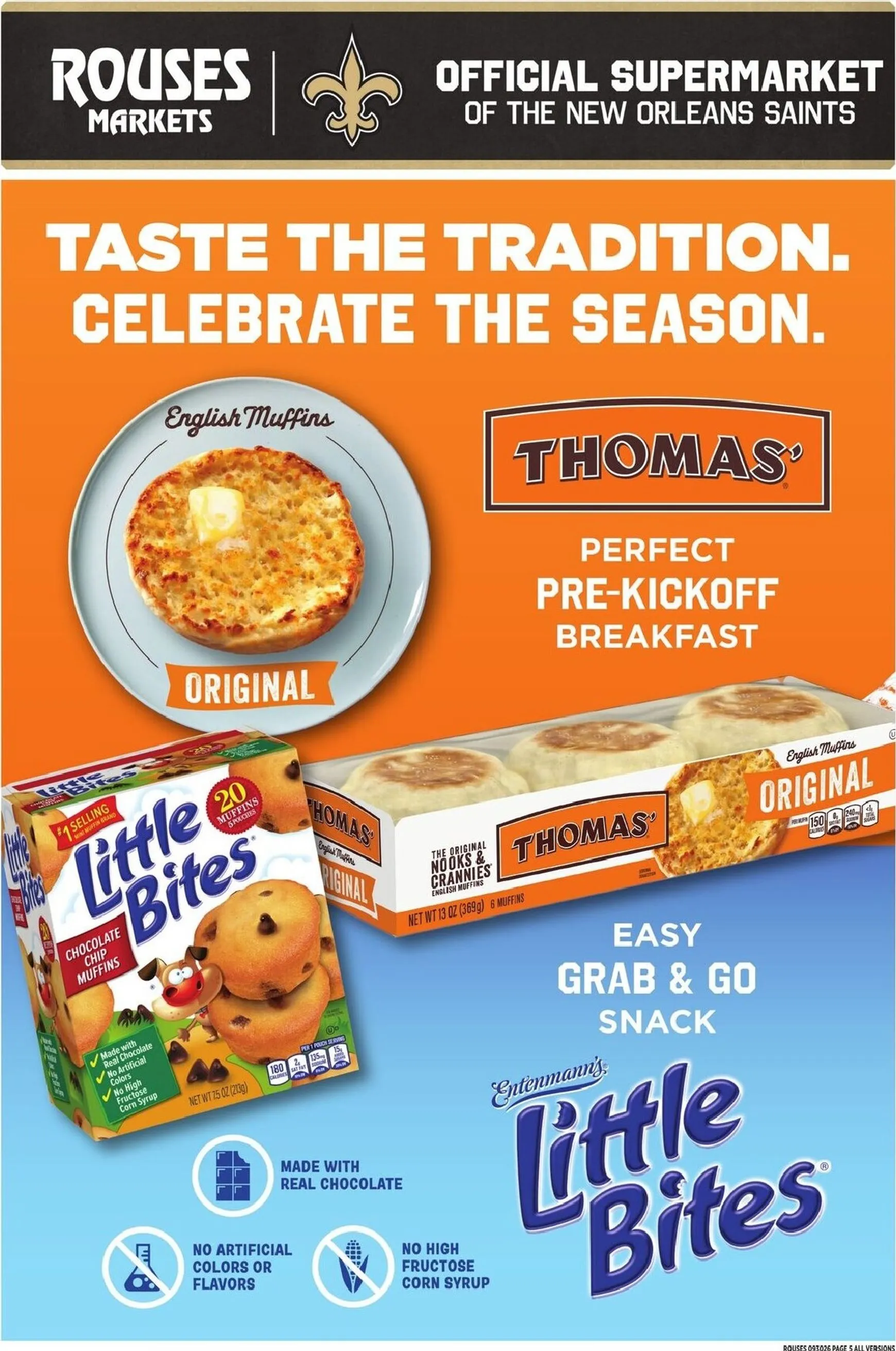 Weekly ad Rouses Markets Tailgating Headquarters from September 30 to October 7 2026 - Page 9