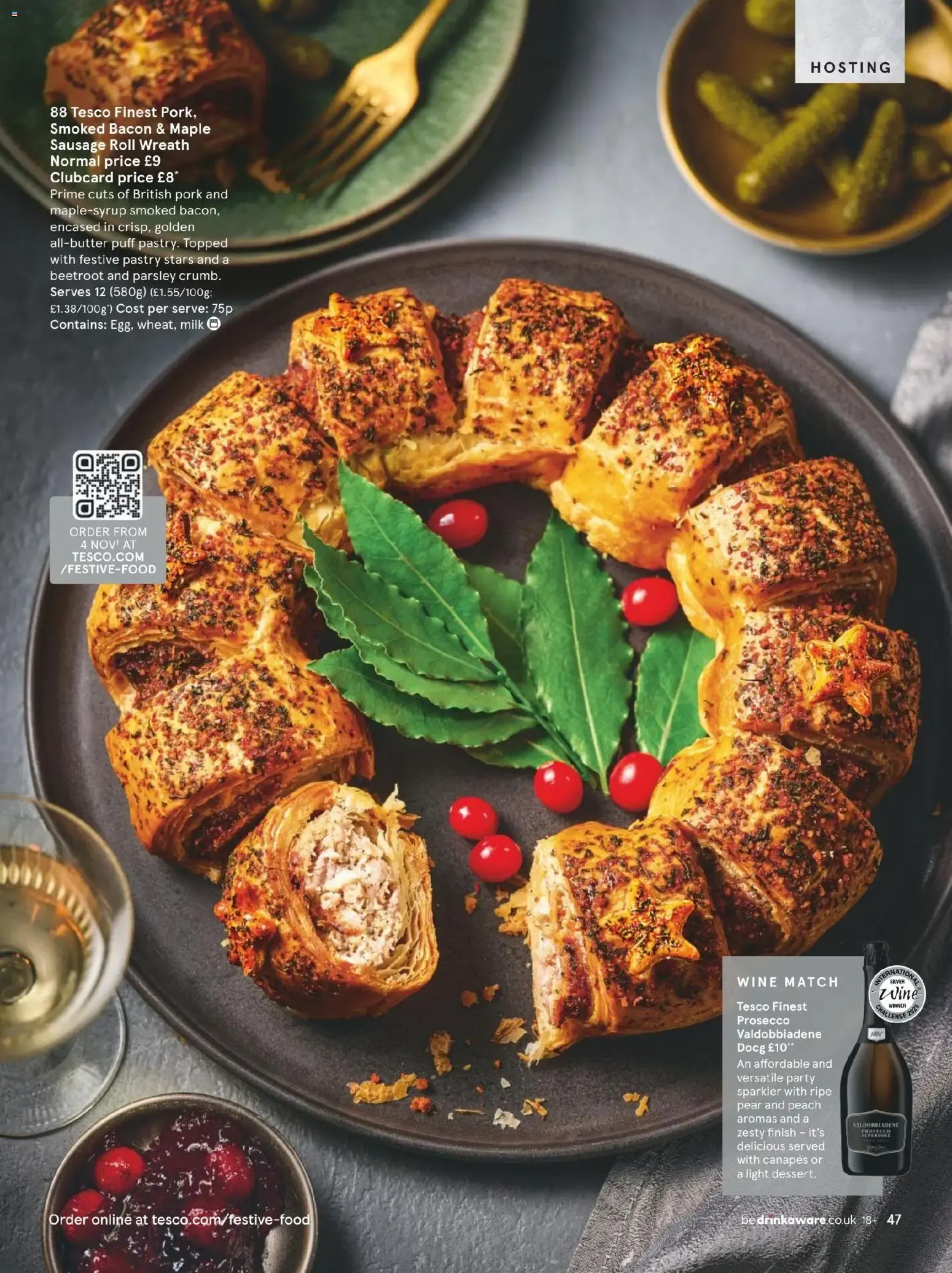 TESCO finest Festive Food to Order from 4 November to 31 December 2026 - Catalogue Page 46
