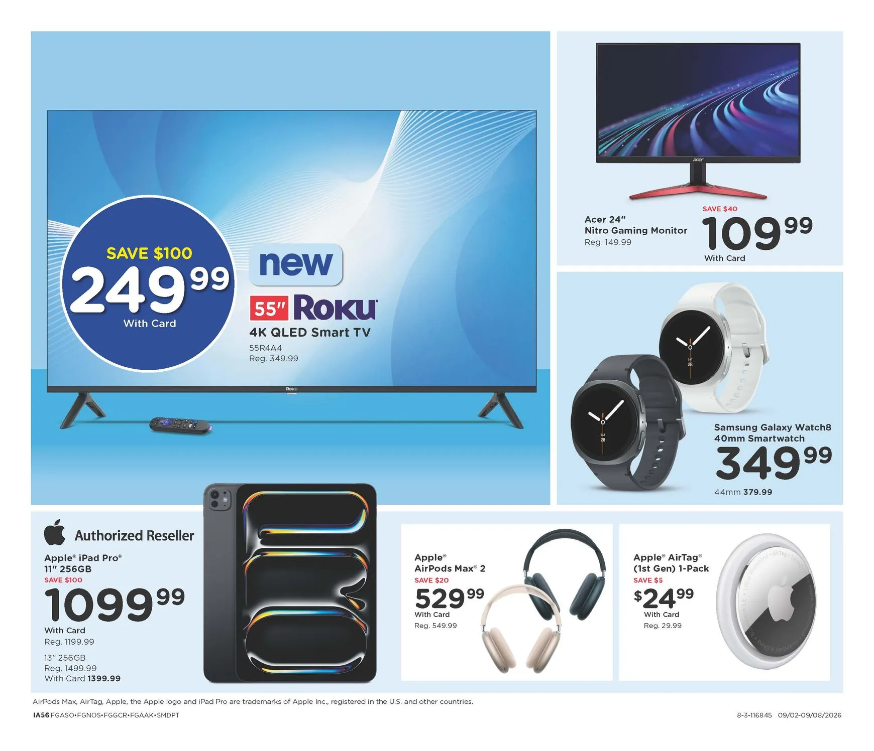 Weekly ad Current Fred Meyer - Home & Apparel leaflet valid from Wednesday 09/02/2026 to Tuesday 09/08/2026 from September 2 to September 8 2026 - Page 6